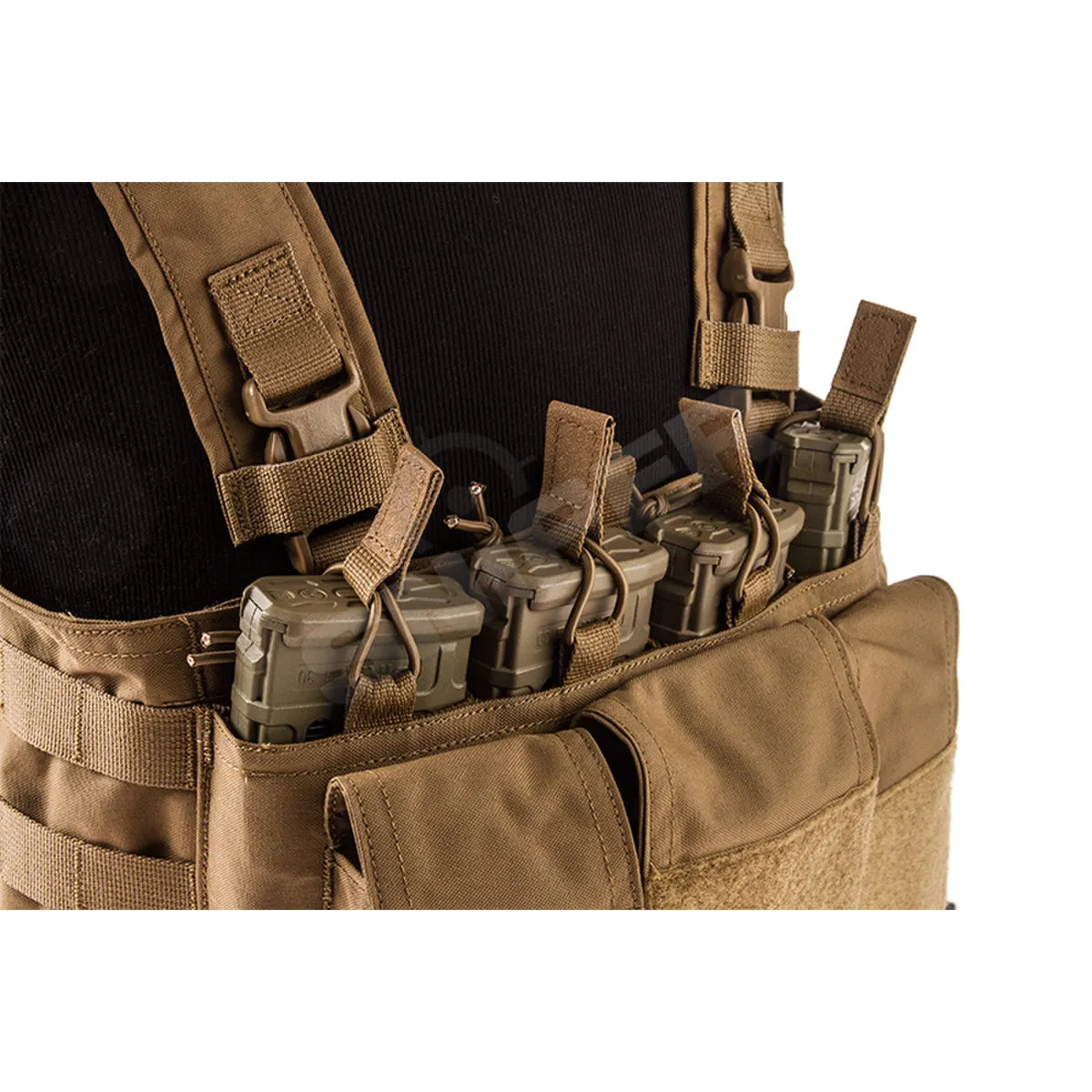 5.56 Hybrid Chest Rig, Coyote Brown