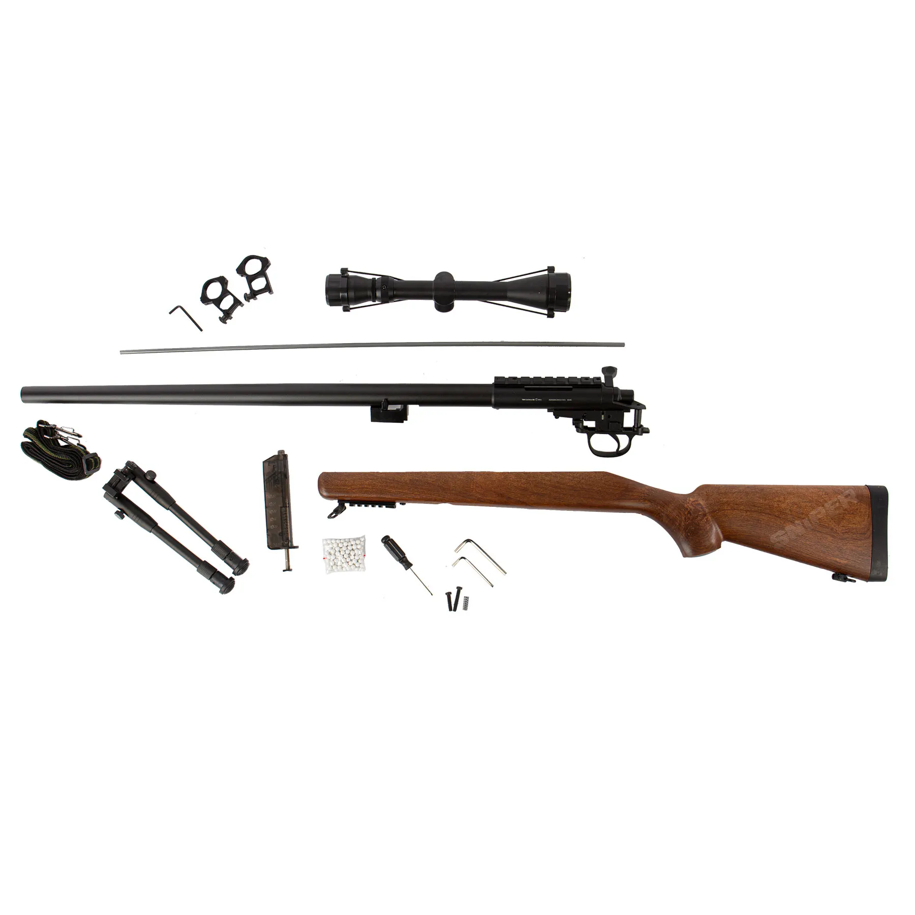 SR-1 Scharfschützengewehr Set, Wood