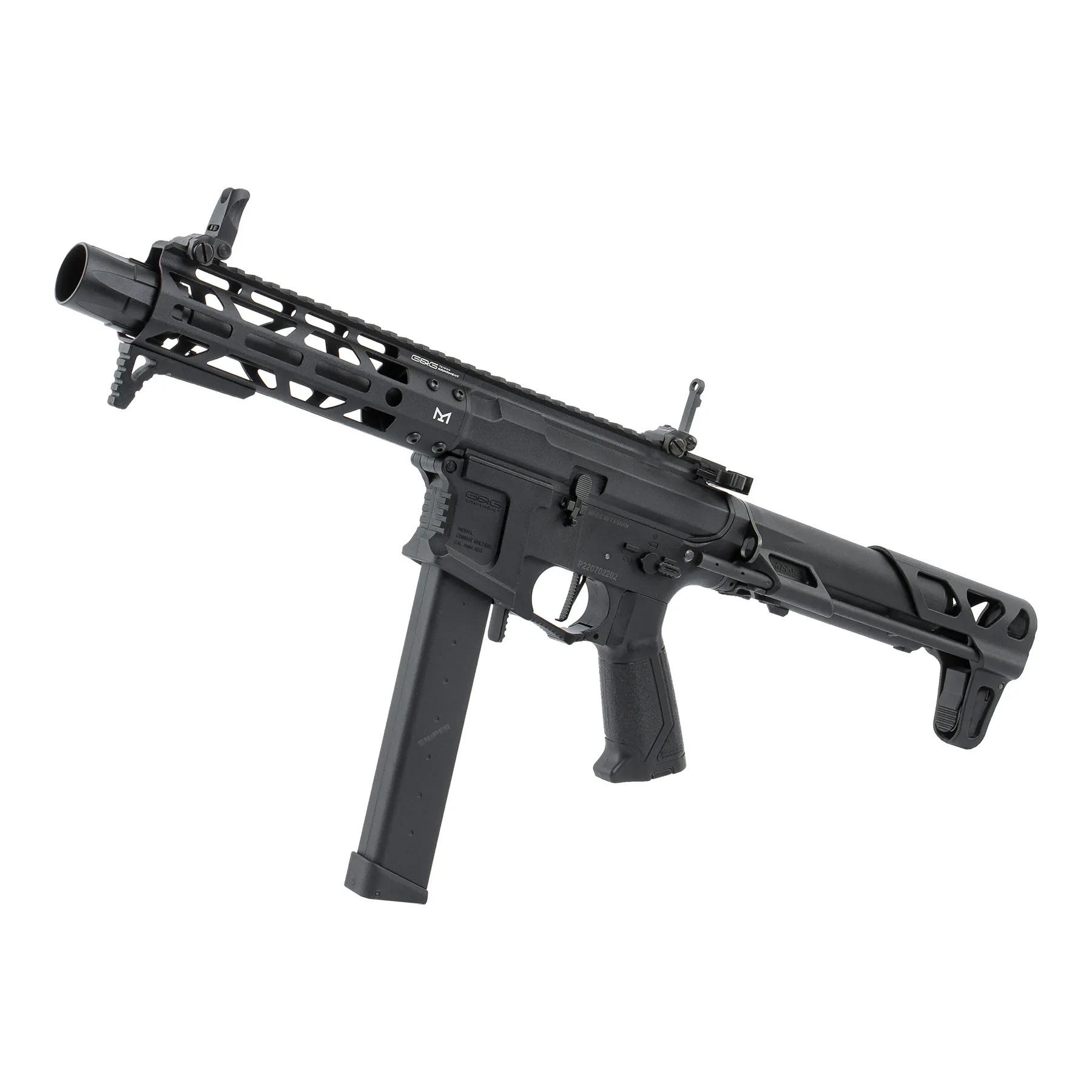 G&G ARP 9 2.0 < 0,5J, AEG Softair Gewehr, Black