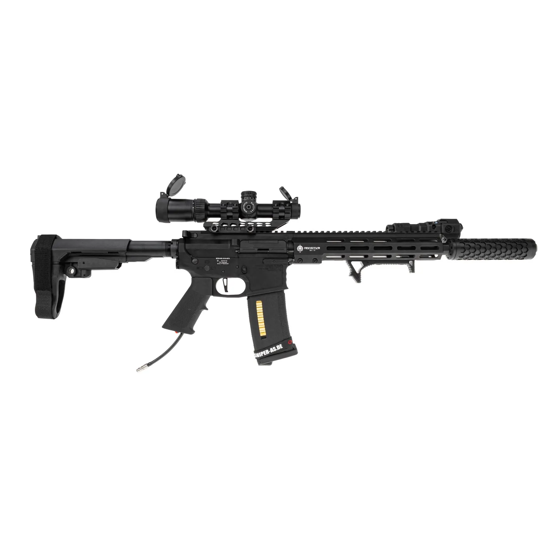MTW Billet 10" Shooting Range, Black