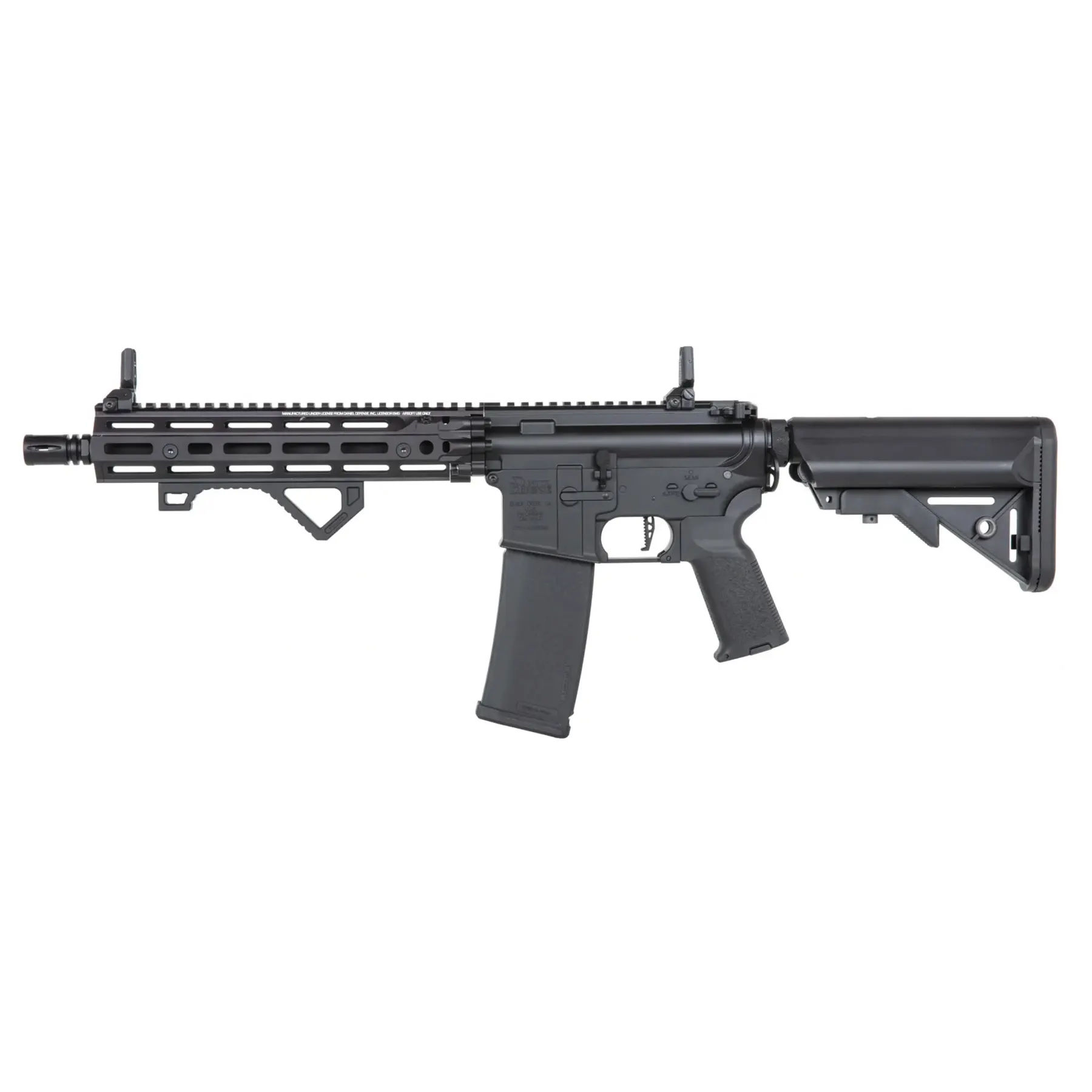 Specna Arms SA-P27 Prime Daniel Defense RIS III 10,5" w/ Aster ETU (S)AEG, Black Specna Arms SA-P27 Prime Daniel Defense RIS III 10,5" w/ Aster ETU (S)AEG, Black