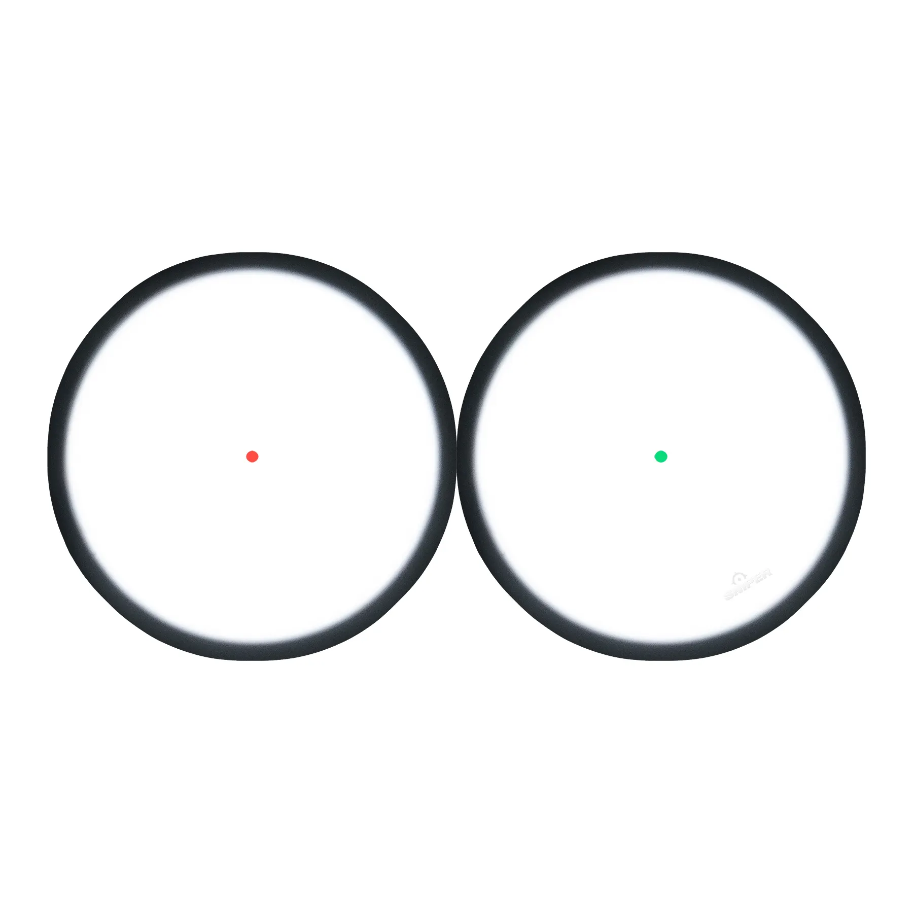Reflex Micro Red Dot Visier w/ Hi-Mount, Black Reflex Micro Red Dot Visier w/ Hi-Mount, Black