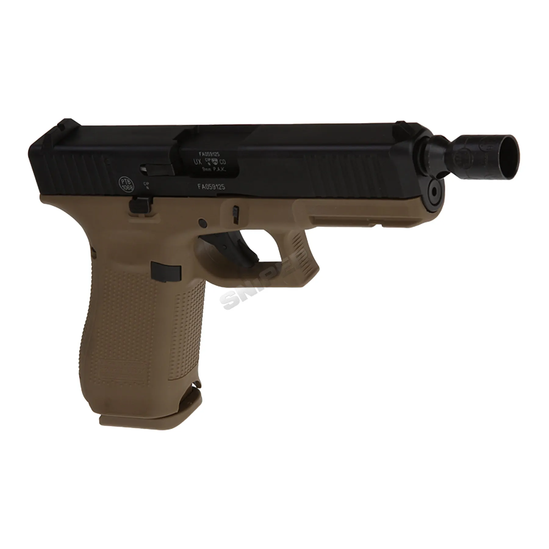 Silvester Deal #1 - Glock 17 Gen 5 9mm P.A.K Schreckschusswaffe, French Army