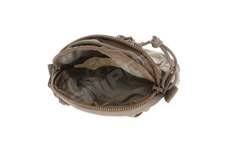 Medium Double Zip Utility Pouch, Khaki Medium Double Zip Utility Pouch, Khaki
