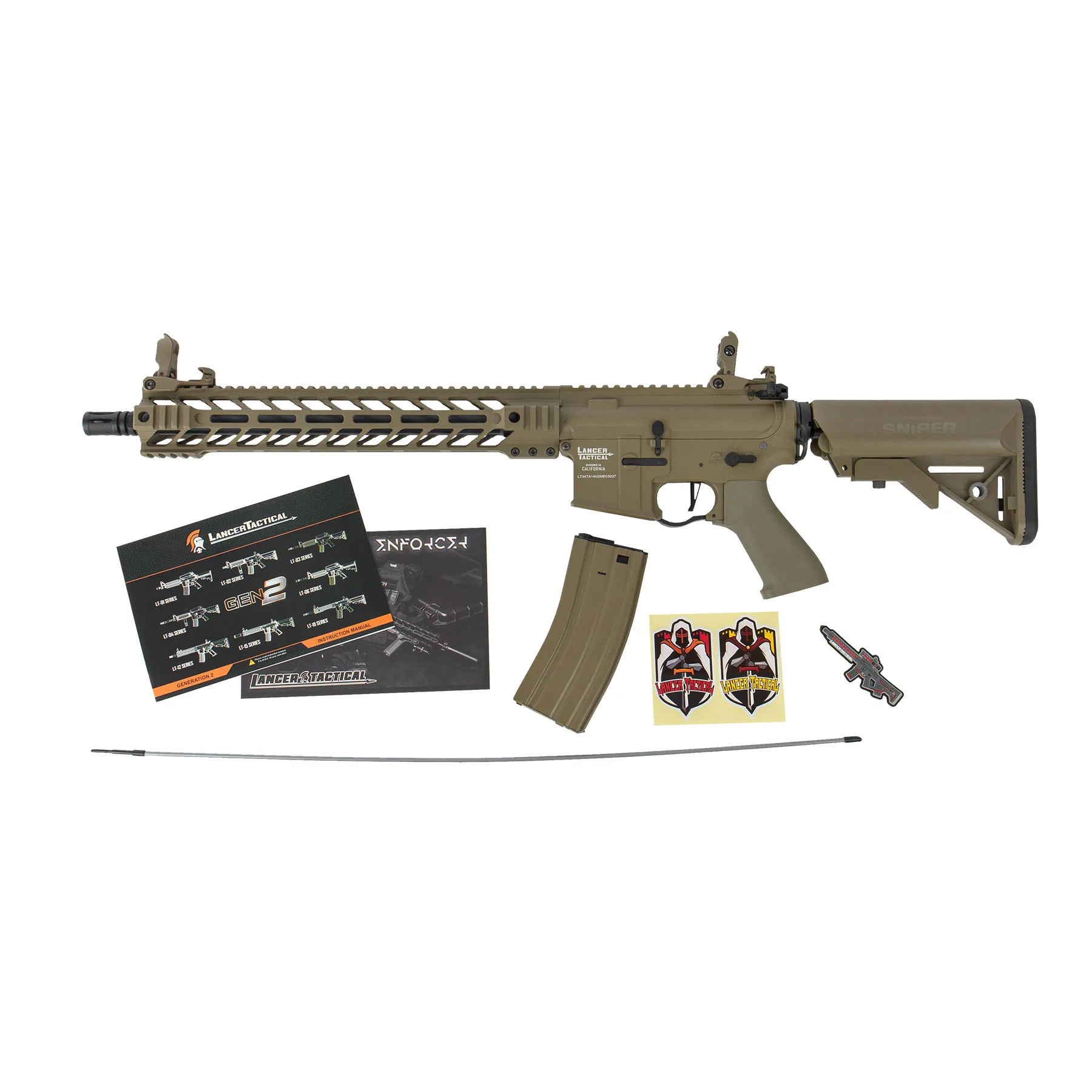 Enforcer Battle Hawk 14" (S)AEG, Tan