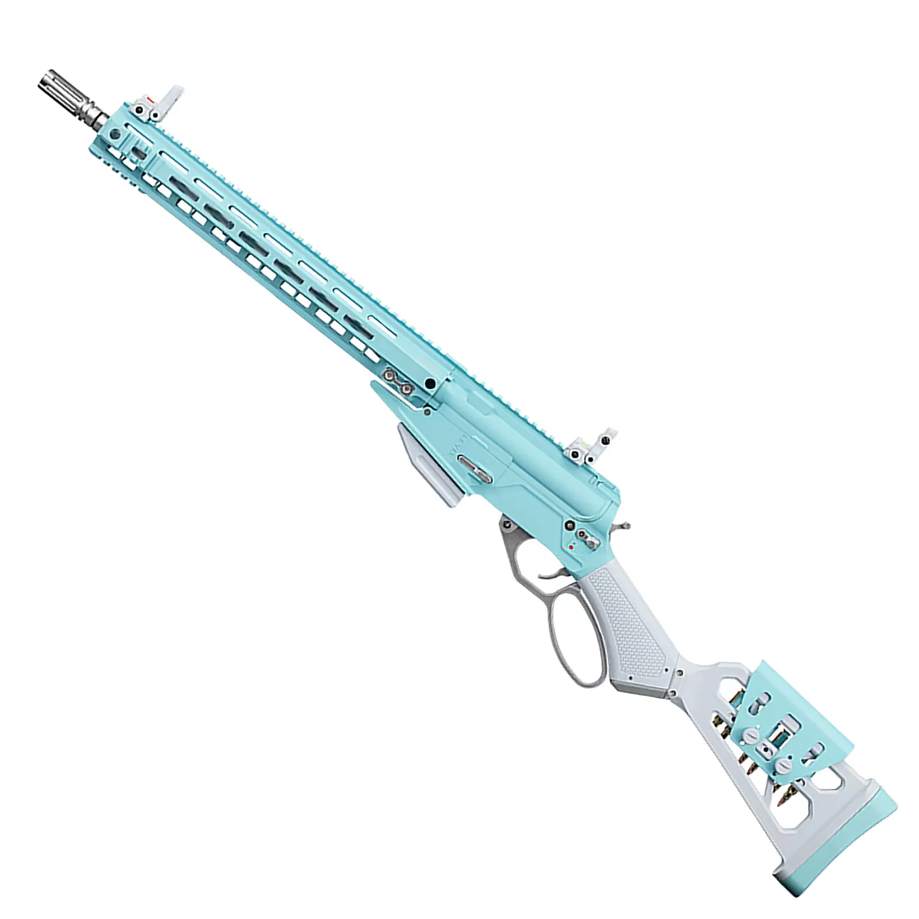 G&G LevAR 15" GBB Airsoft Rifle, Blue