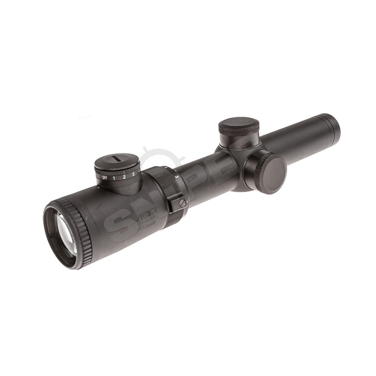 Safari 1,1-4 X 24 Dot Plex Reticle Short Dot