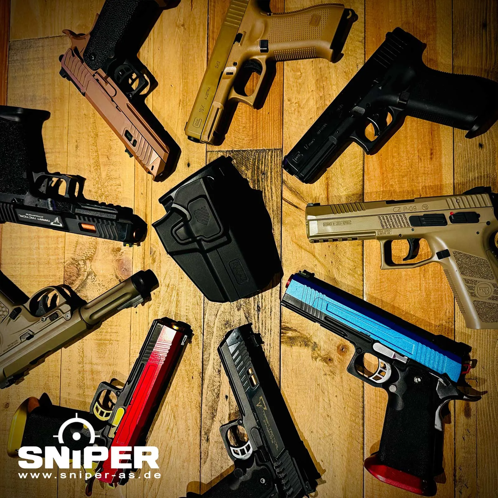 Reapo Universal Paddle Holster, Multi-Use, Black Reapo Universal Paddle Holster, Multi-Use, Black