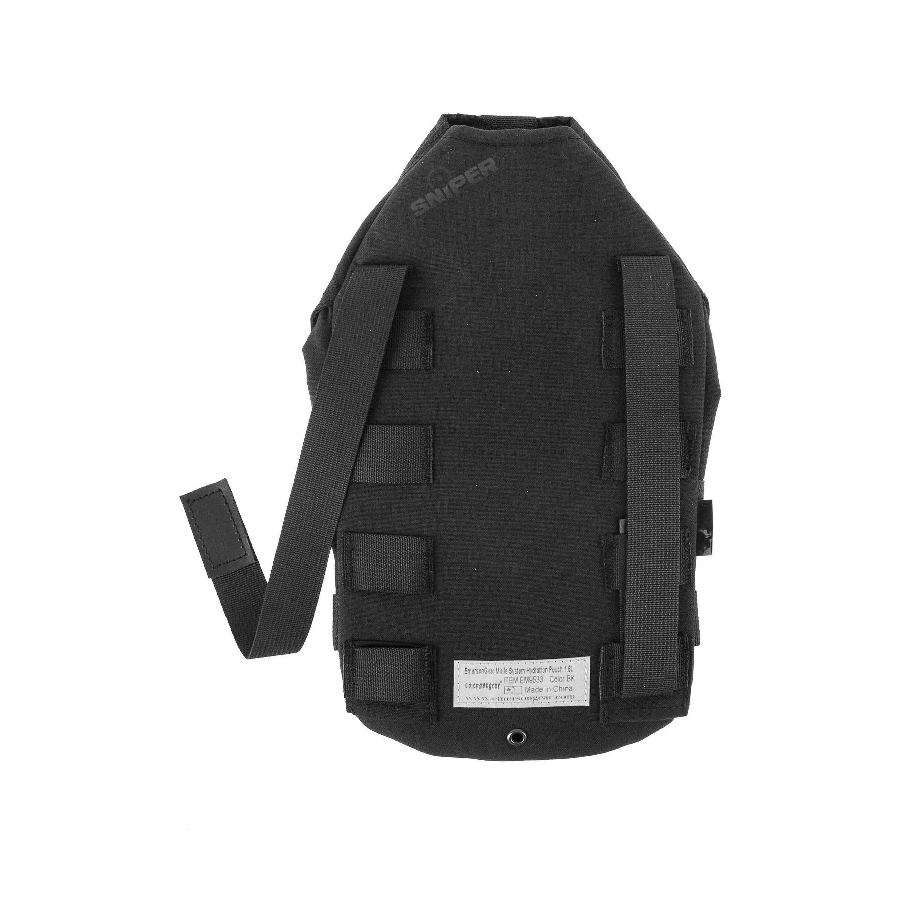 1,5L Hydration Molle Pouch, Black
