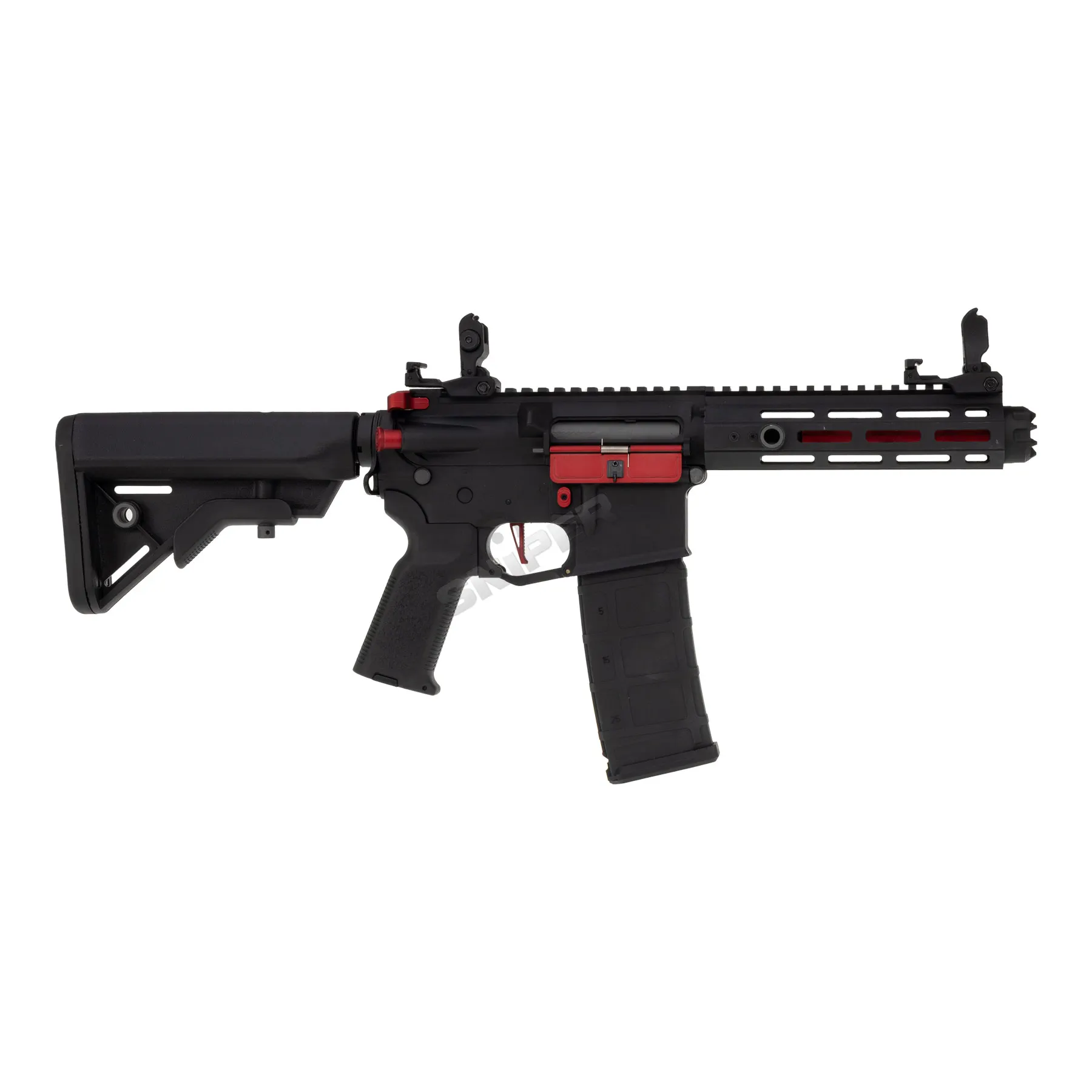 Einsteiger Set #4 - Lancer LT-34 Hellion w/ Nebula ETU (S)AEG, Black/Red