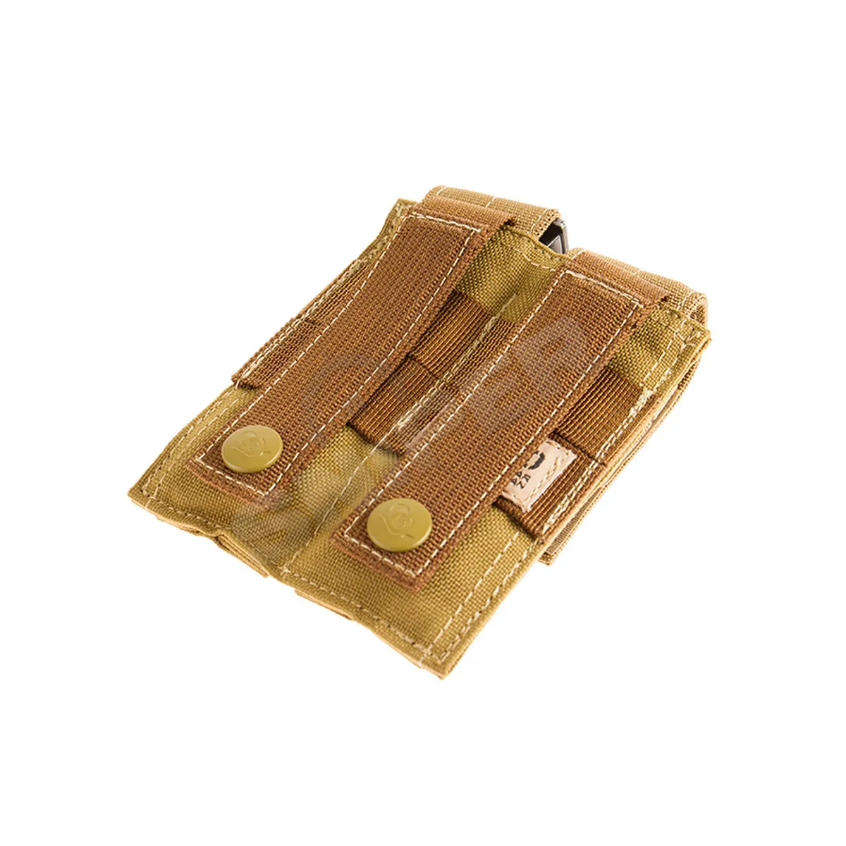 Double Pistol Mag Pouch, Khaki Double Pistol Mag Pouch, Khaki