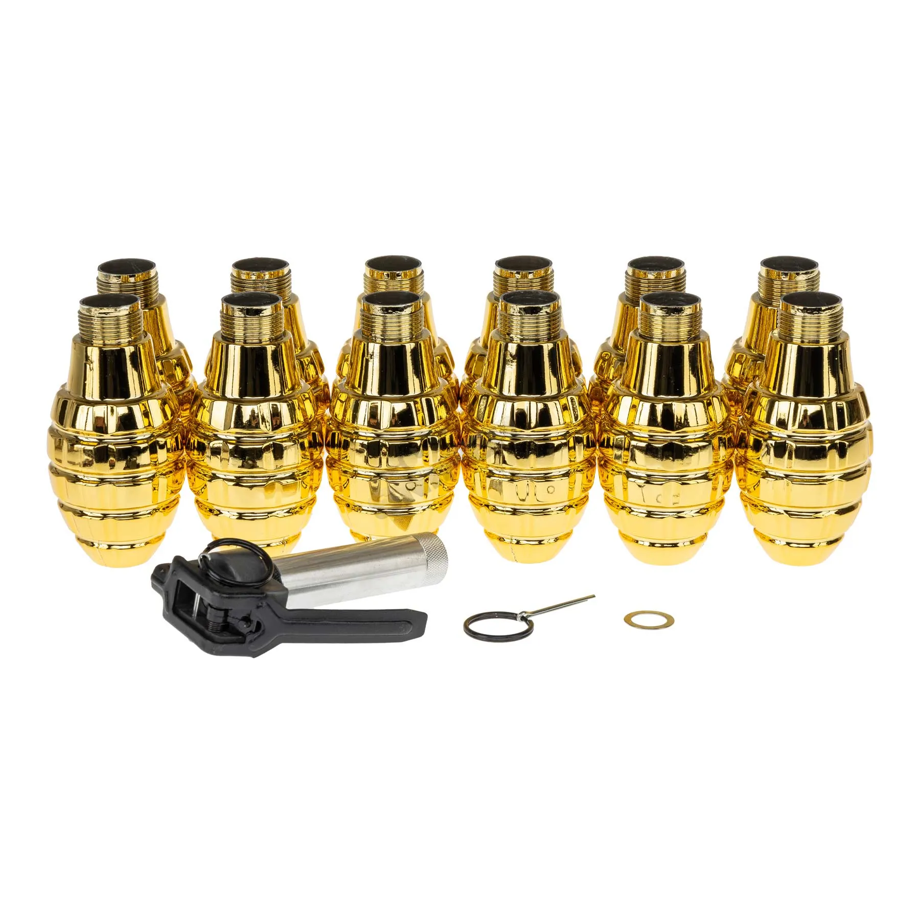 Hakkotsu Thunder B Golden Pineapple Grenade Set, 12er Pack