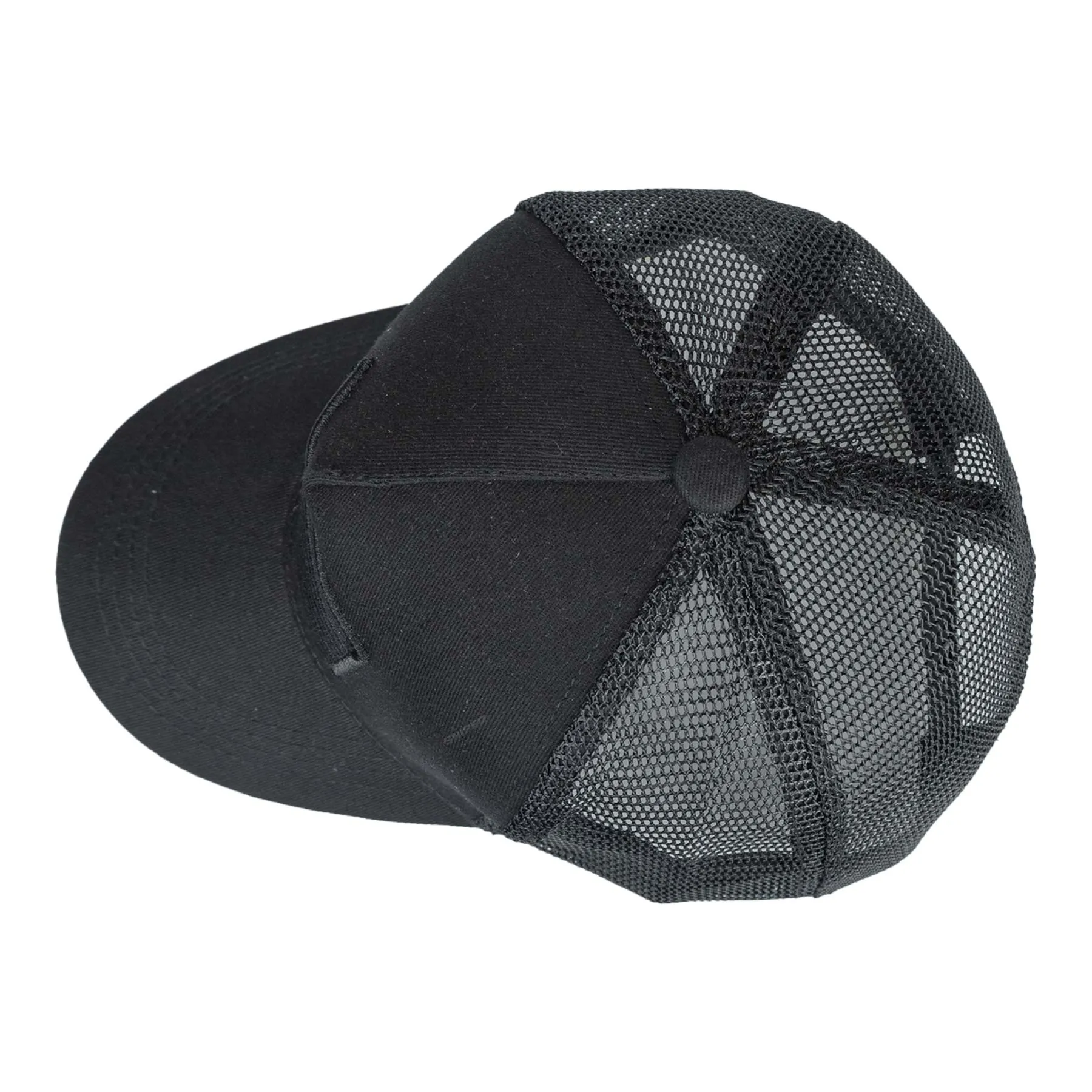 Reapo Baseball Trucker Mesh Cap America, Black