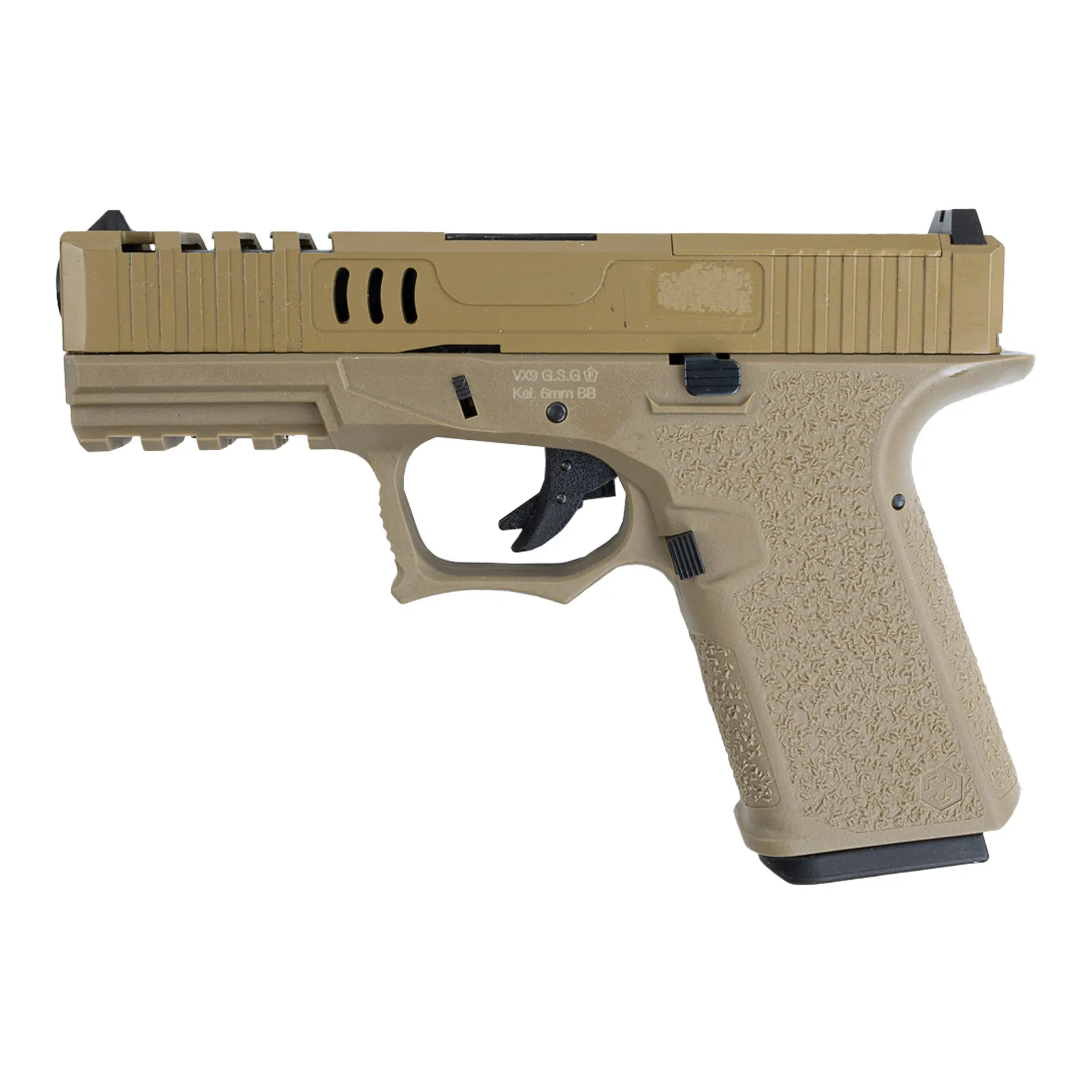 AW Custom VX9 Mod. 2 Precut GBB, FDE