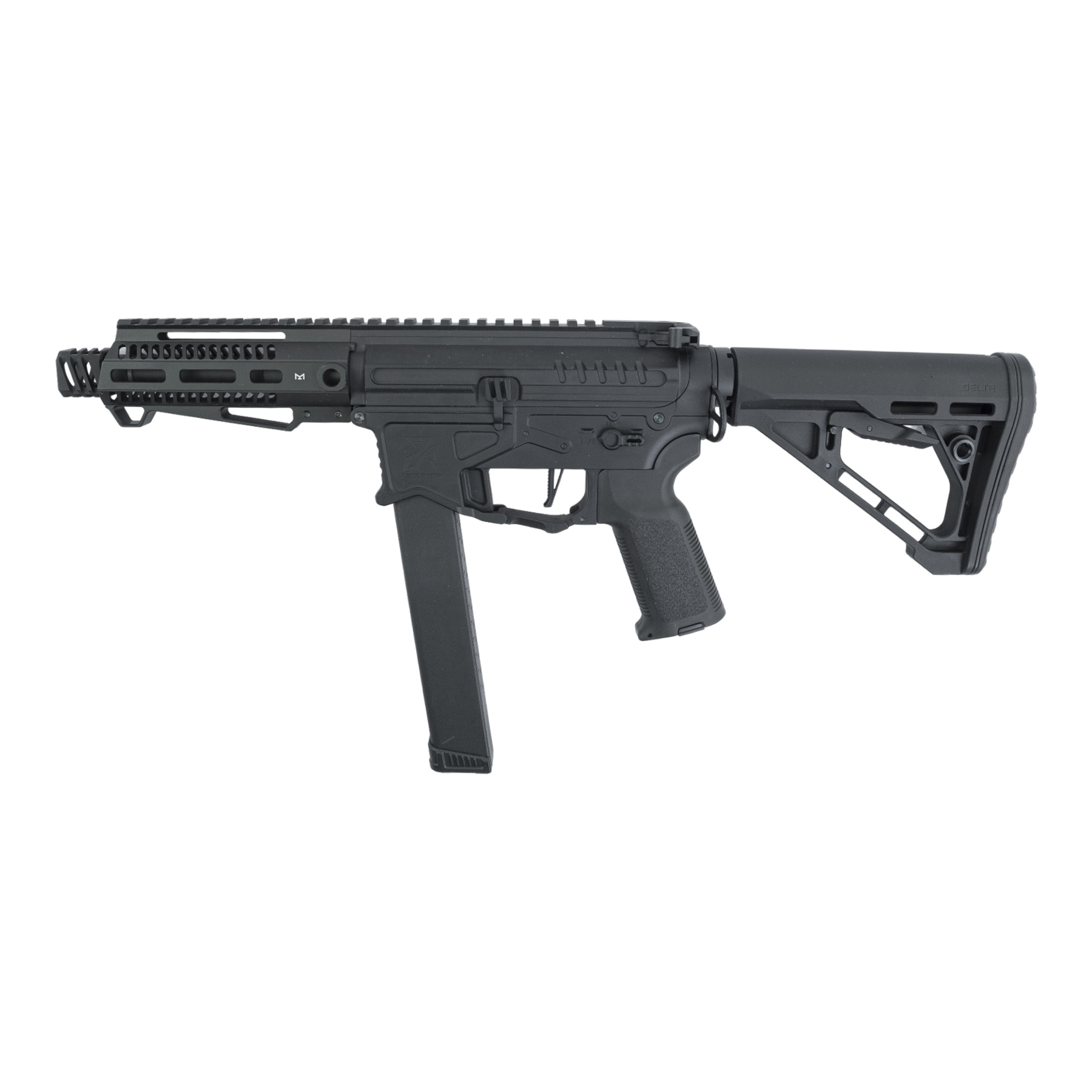 Zion Arms PW9 M-Lok 6" (S)AEG, Black