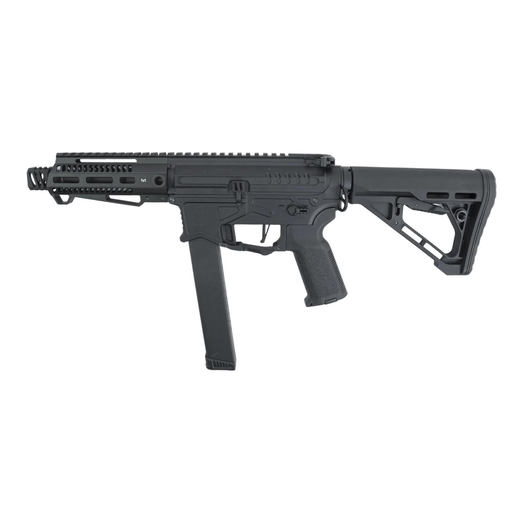 Zion Arms PW9 M-Lok 6" (S)AEG, Black Zion Arms PW9 M-Lok 6" (S)AEG, Black