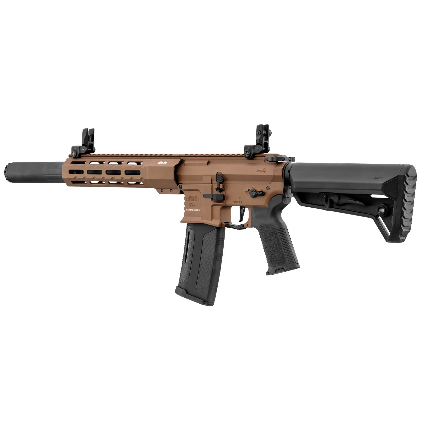 Einsteiger Set #1 - Lancer Mayo Gang MGC4 MK3 Gen.4 w/ Nebula (S)AEG, Tan
