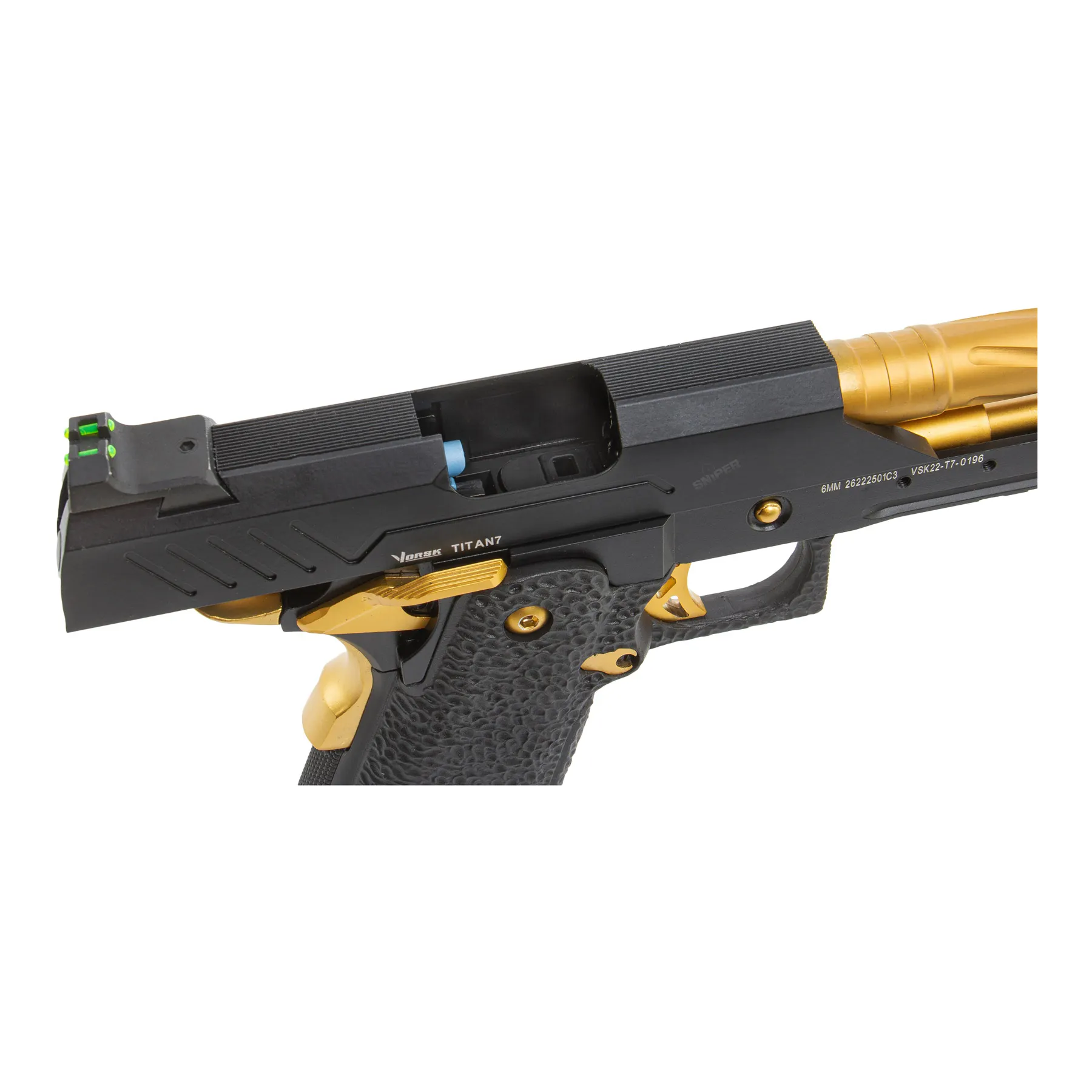 Vorsk Hi-Capa Titan 7, Gold Match