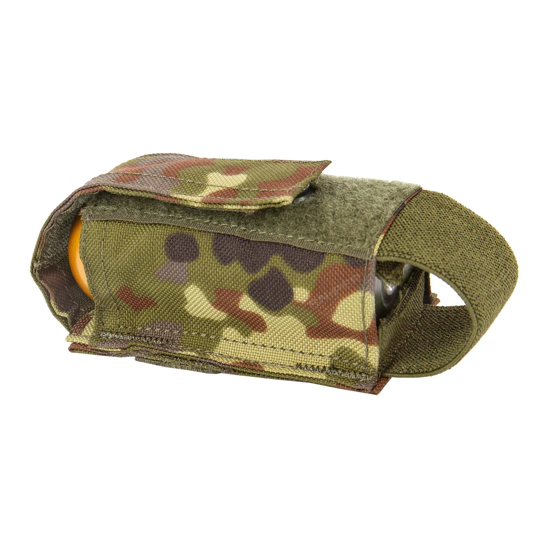 Single 40mm Grenade Pouch, Flecktarn Single 40mm Grenade Pouch, Flecktarn