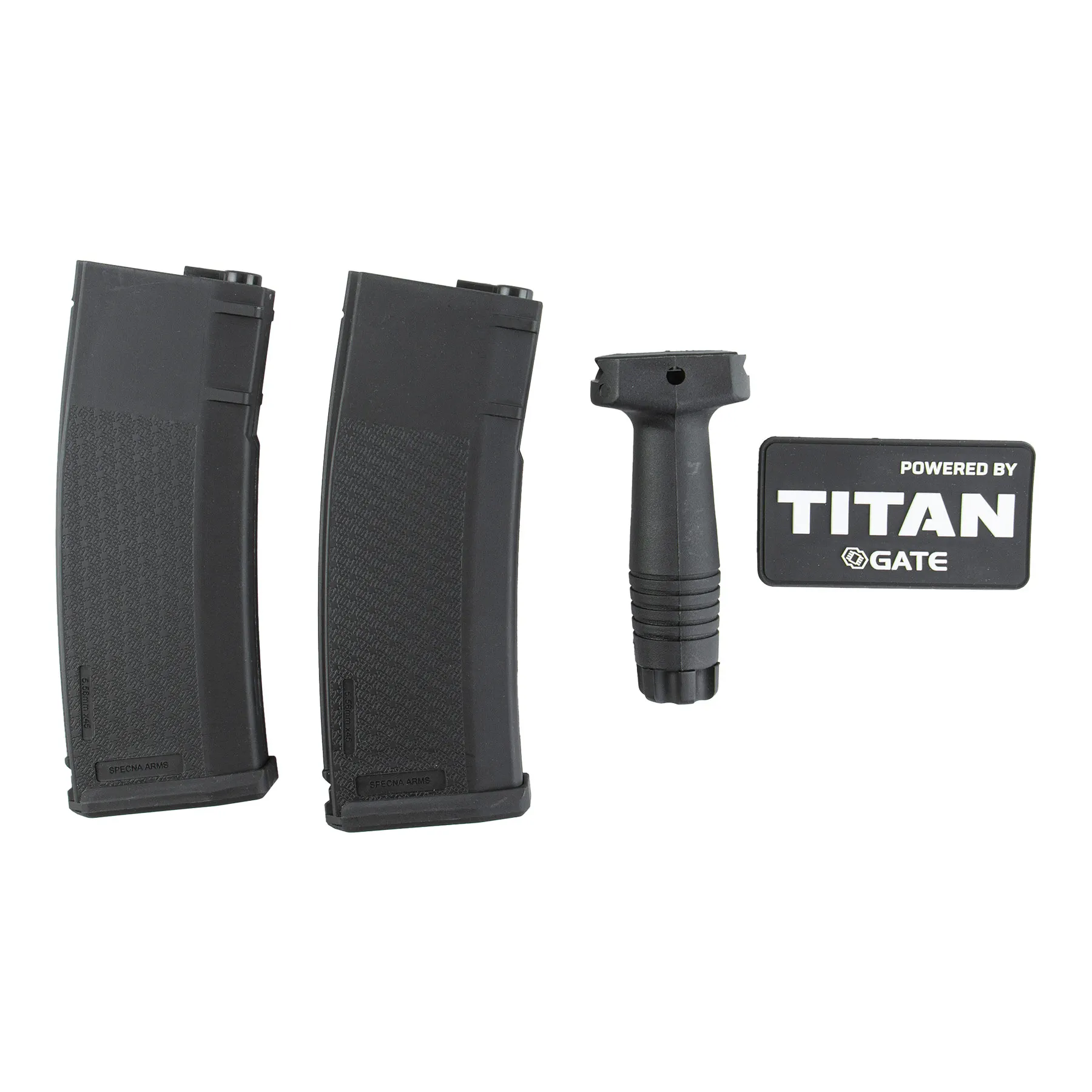 SAC x SA-E19 Edge Daniel Defense MK18 (S)AEG, Black