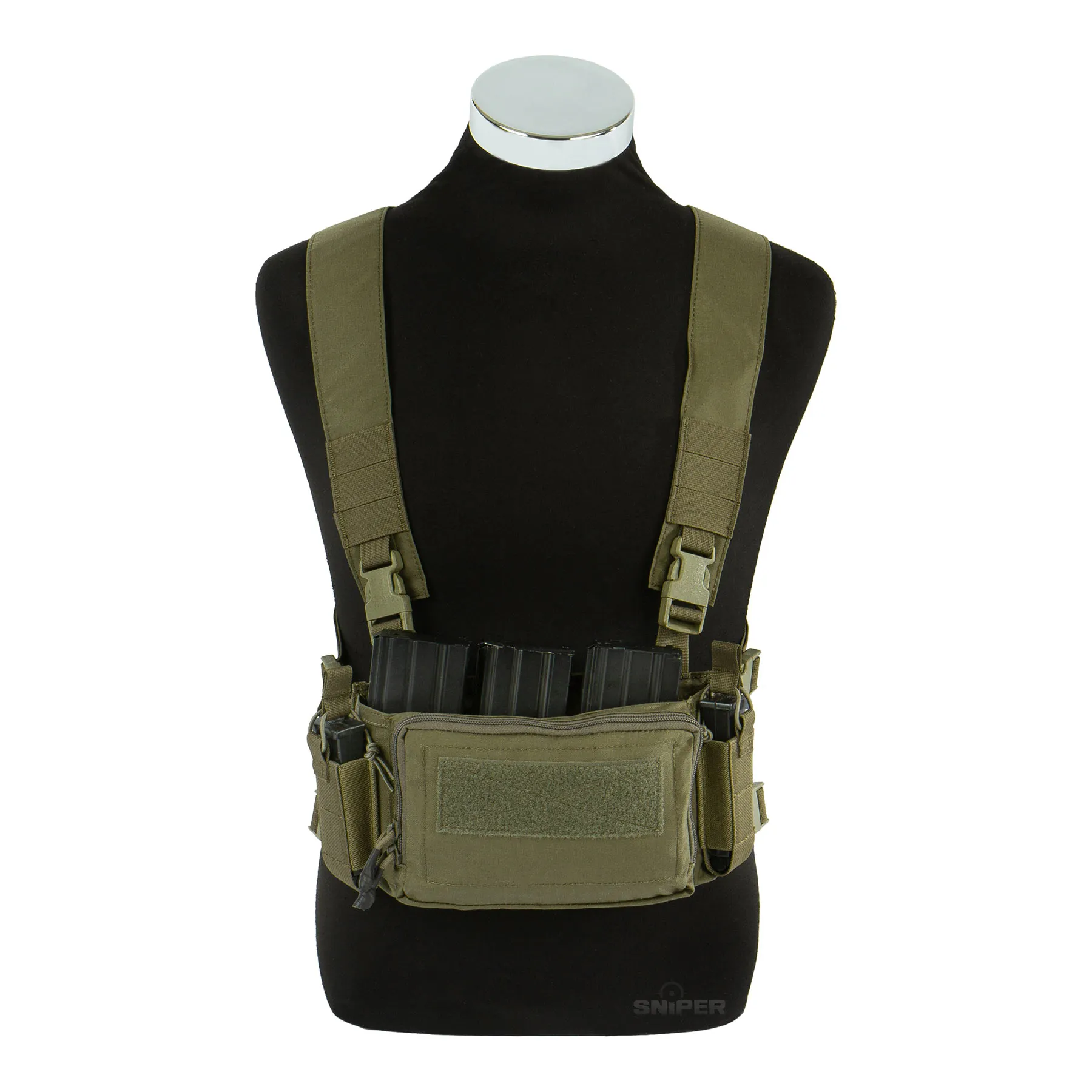 D3CR Micro Chest Rig, Ranger Green
