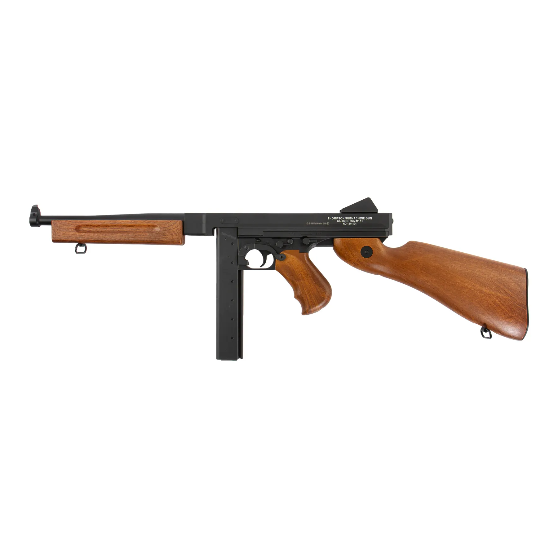 Thompson M1A1 (S)AEG, Black
