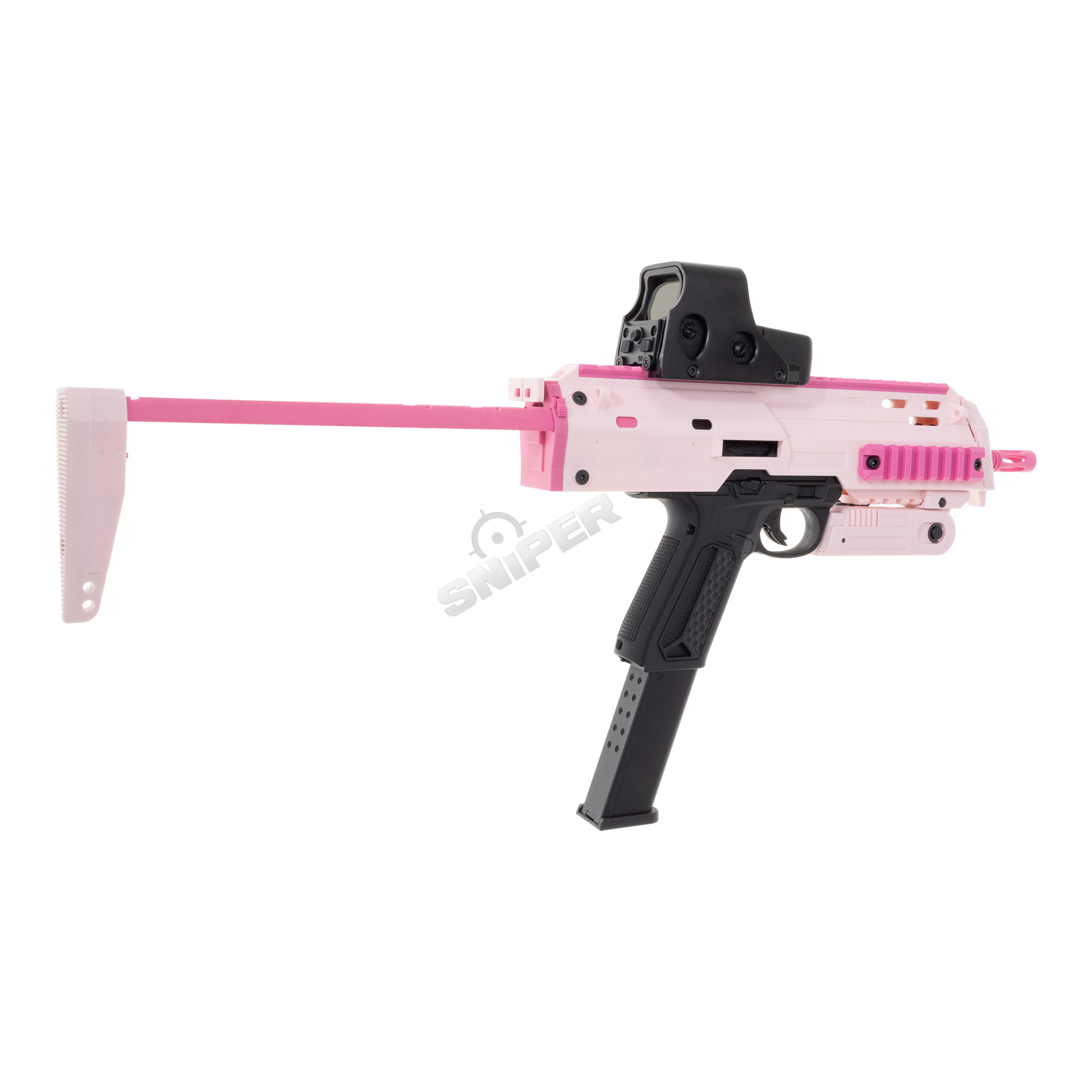 Prep my Airsoft - Action Army AAP 01 Assassin GBB Softair Pistole, Black/Pink