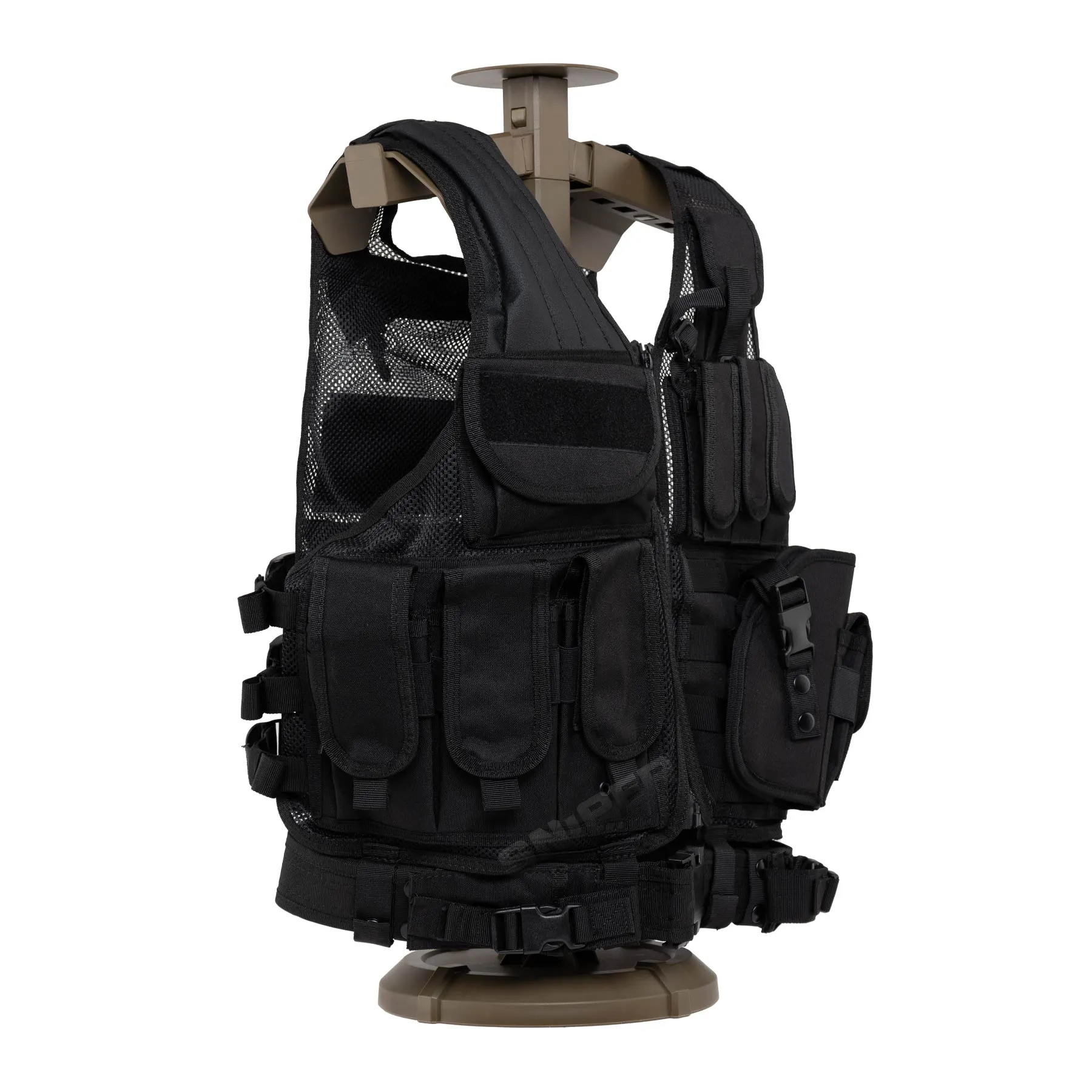 Reapo Tactical Mesh Vest, Black Reapo Tactical Mesh Vest, Black