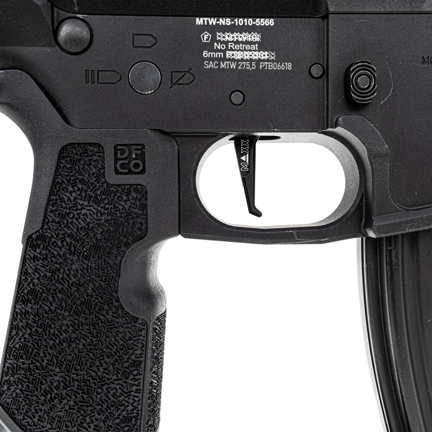 SAC x MTW Billet 10" Lone Wolf, Black