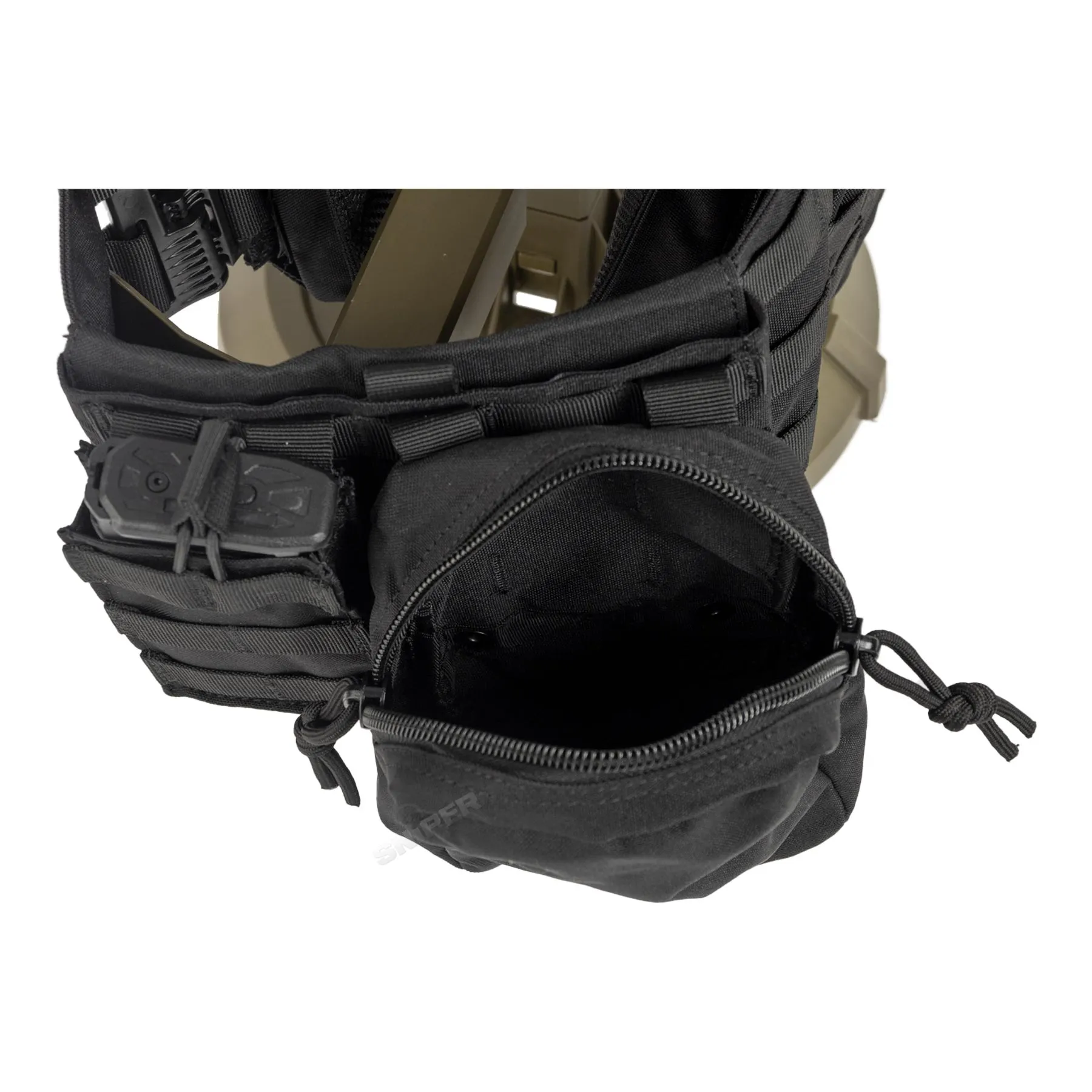 Reapo XXL Big Size Plattenträger, Black