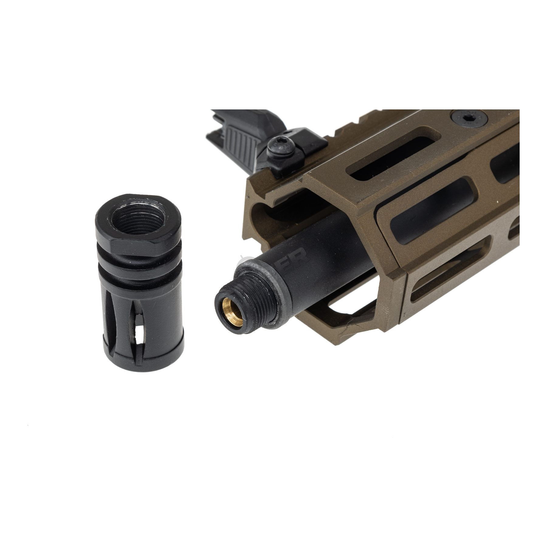 SAC x Wolverine SA-E28 14,5" RIS III HPA, Chaos Bronze