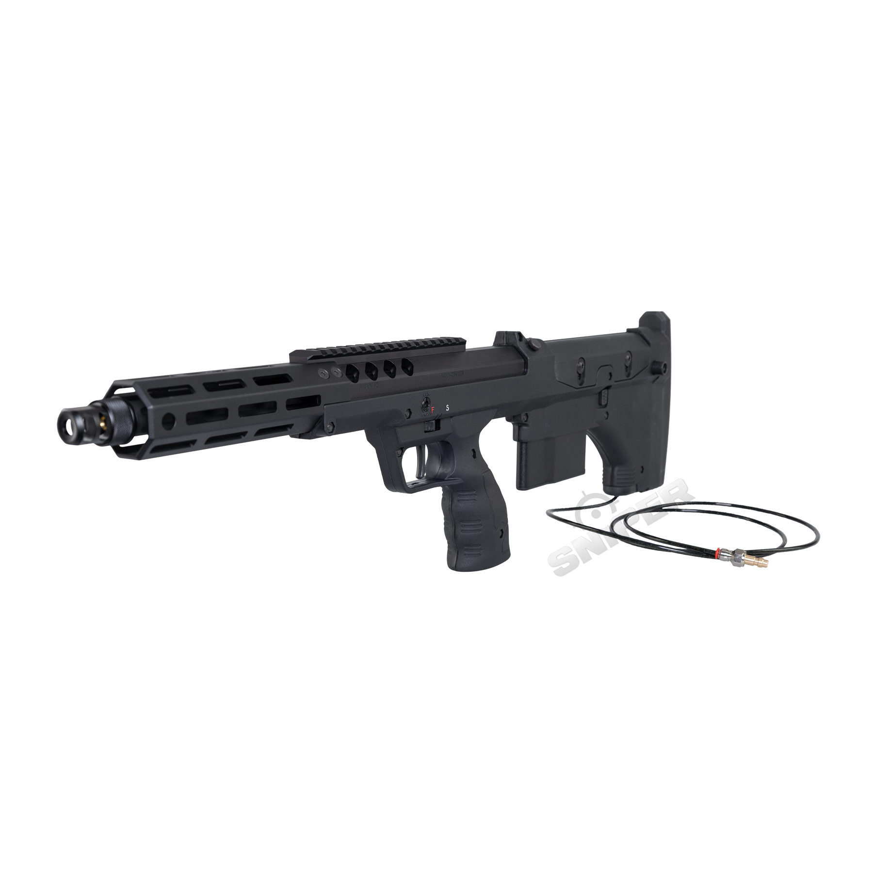 SAC x Mancraft Silverback SRS A2/M2 16 inch, Black
