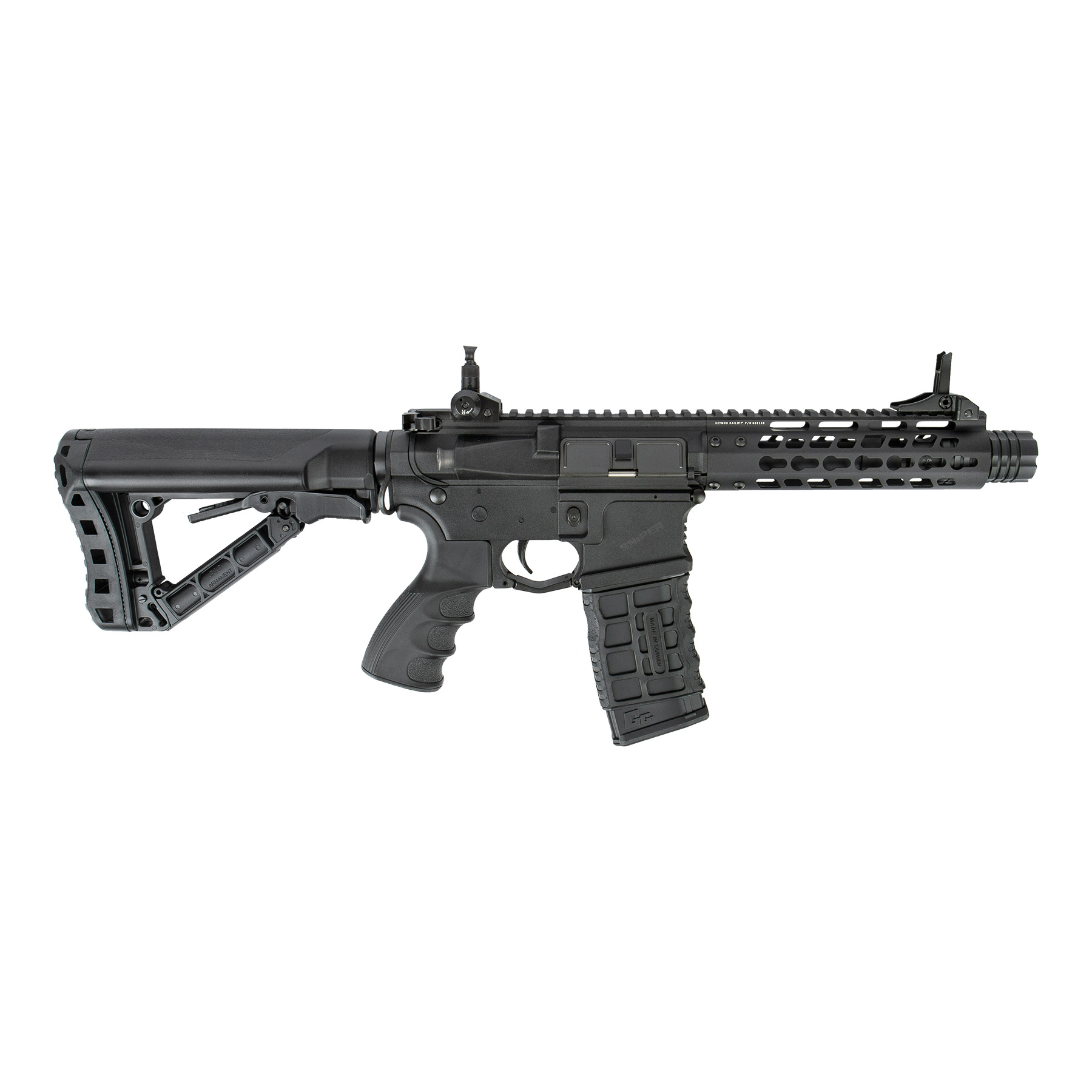 CM16 Wild Hog 7" ETU, < 0,5 J, Black