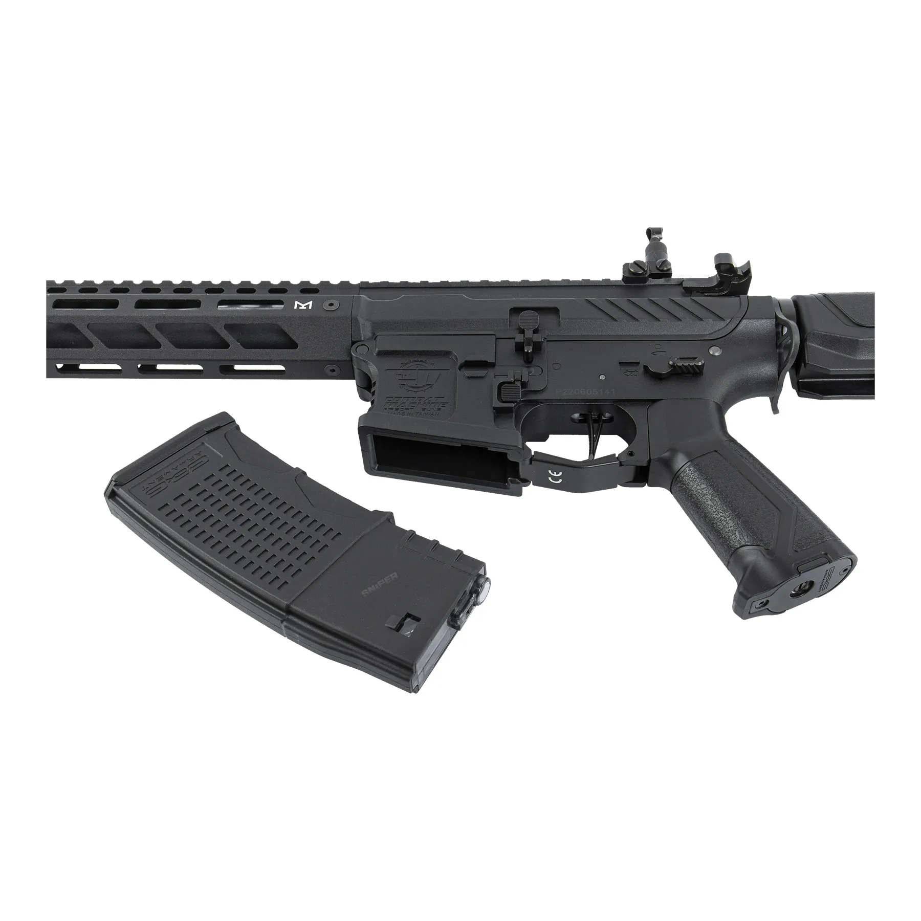 G&G CM16 SRL < 0,5 Joule AEG Softair Gewehr, Black