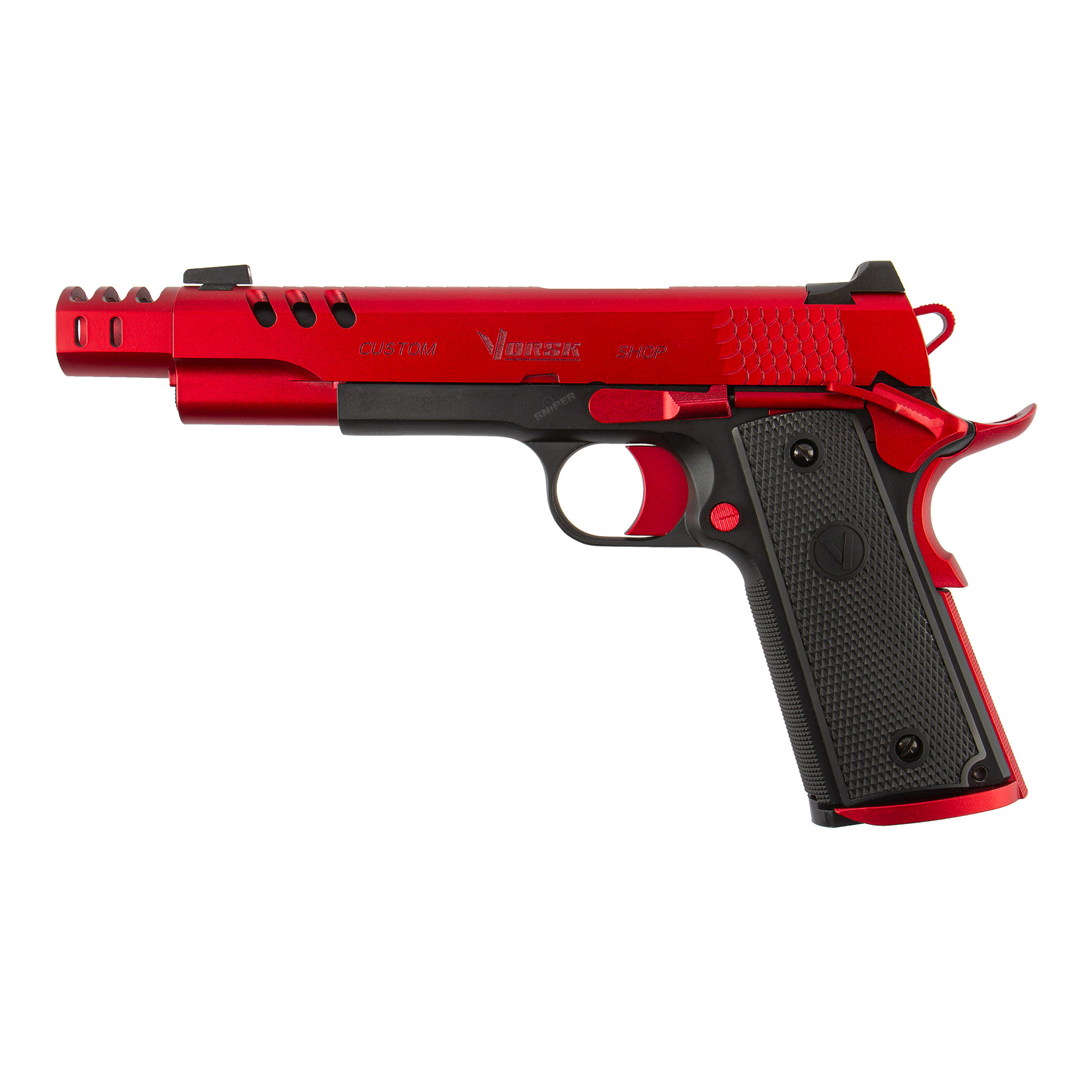 Vorsk CS Defender Pro GBB, Black/Red