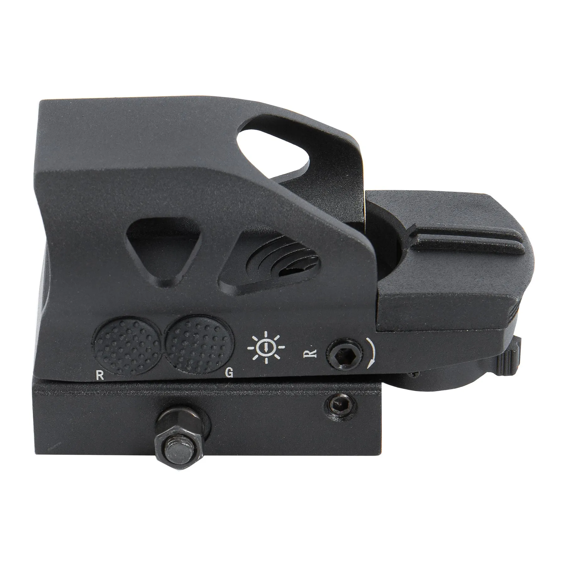 Victoptics Ratchet 1x23 Red Dot Visier, Black Victoptics Ratchet 1x23 Red Dot Visier, Black