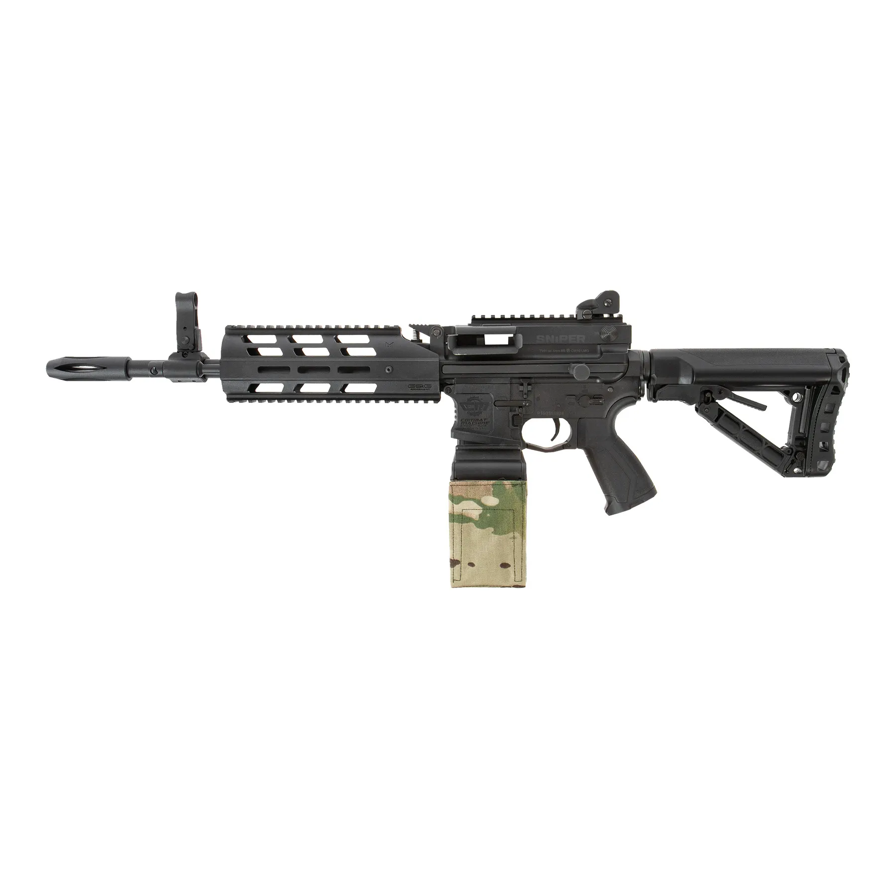 CM16 LMG (S)AEG, Black CM16 LMG (S)AEG, Black