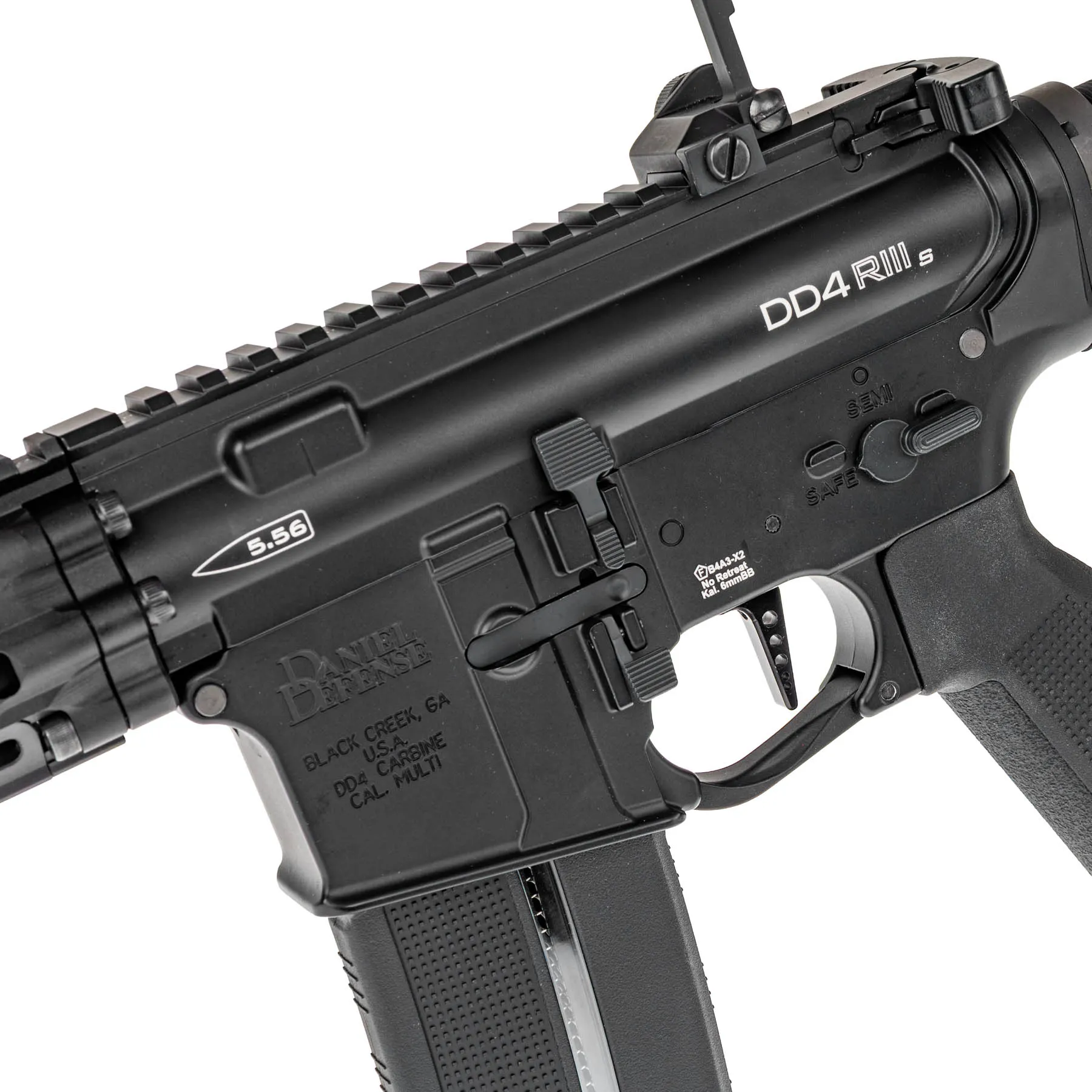 SAC Daniel Defense RIS III (S)AEG New Gen, Black