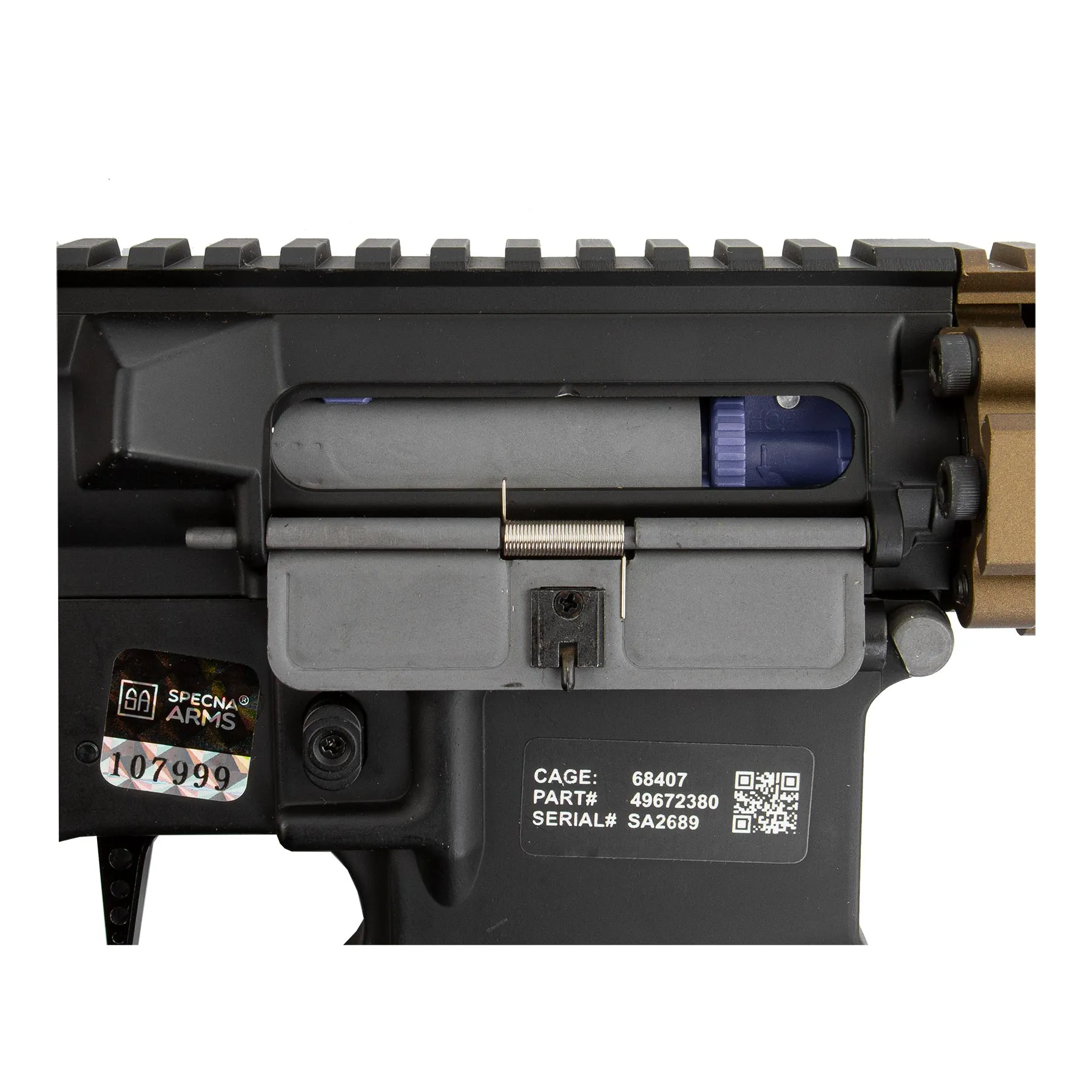 SAC x SA-E19 Edge Daniel Defense MK18 (S)AEG, Chaos Bronze