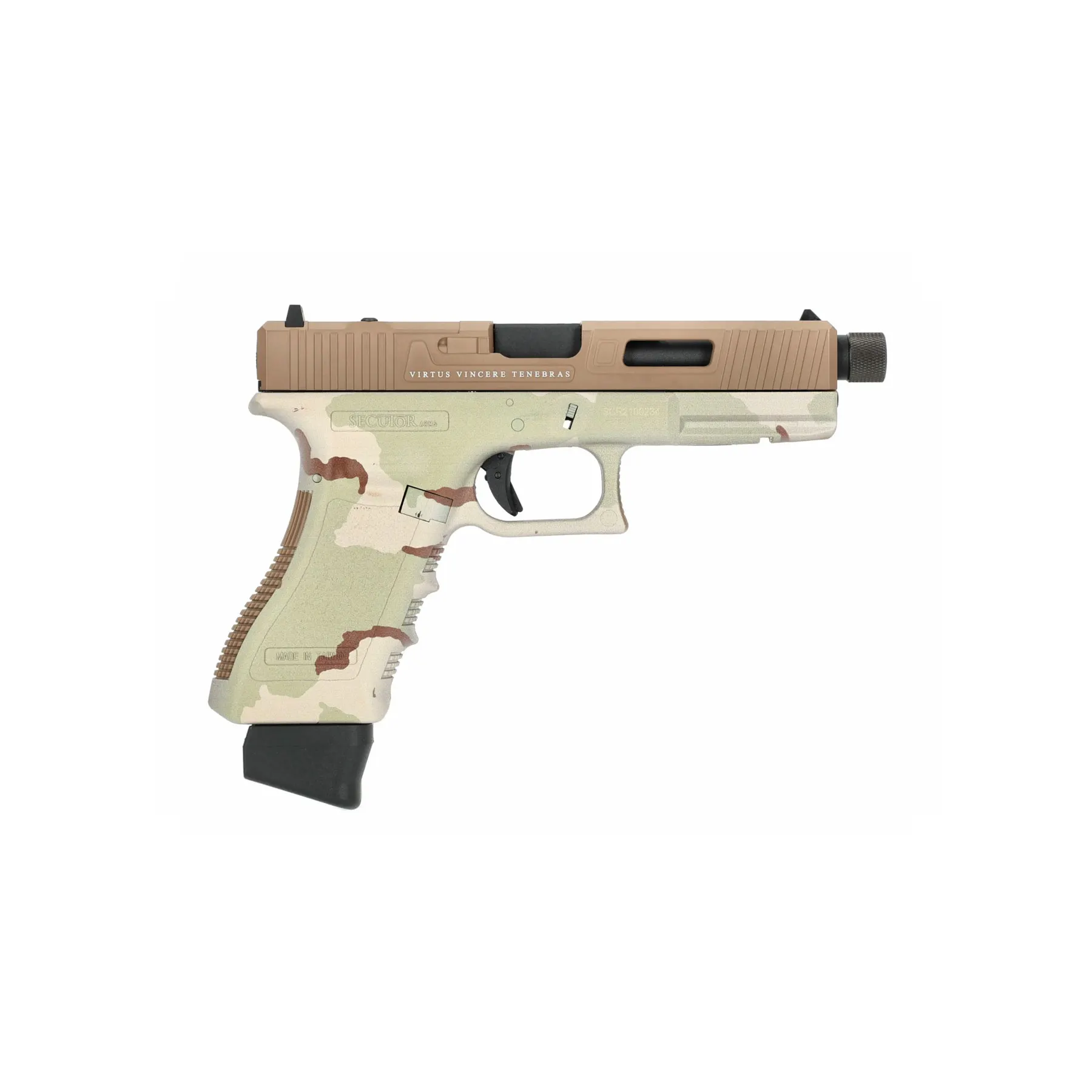 Secutor Gladius Magna III Custom GBB Pistole, 3 Color