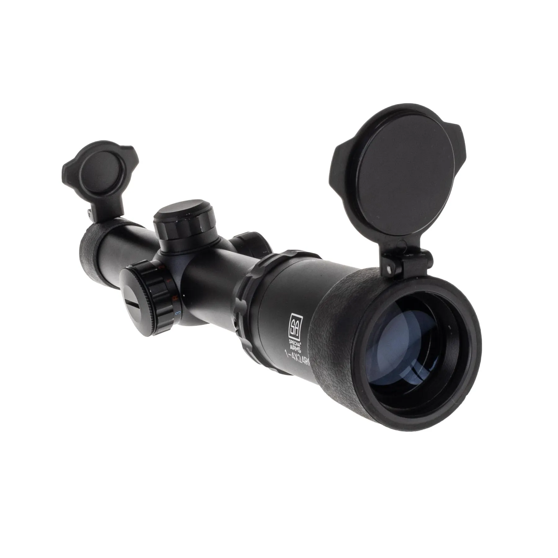 Specna Arms CORE Rifle Scope 1-4x24RG, Black