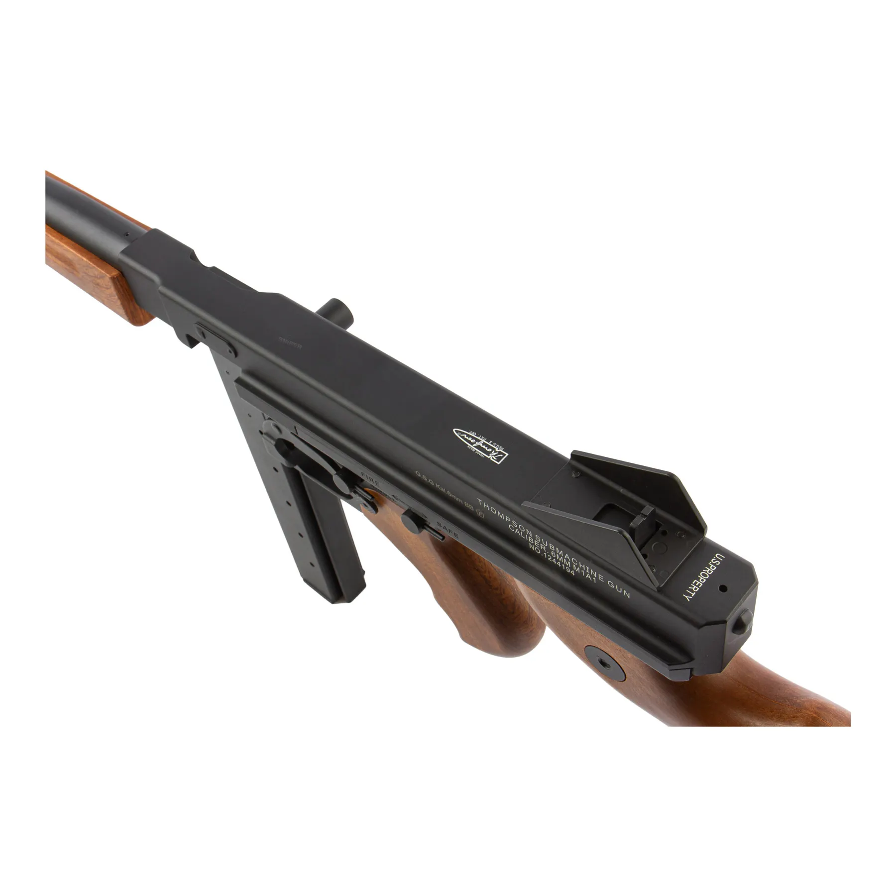 Thompson M1A1 (S)AEG, Black