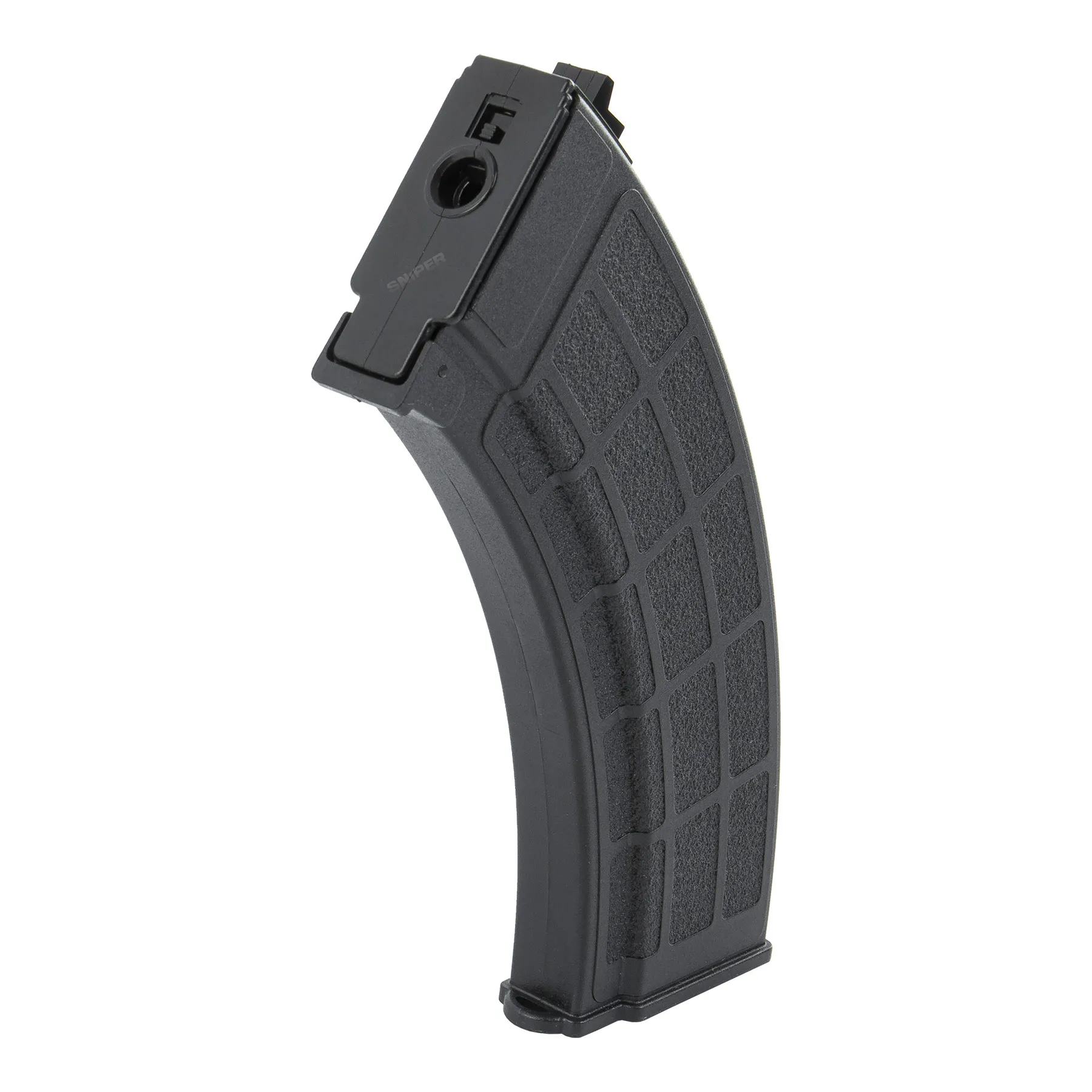 Tactical Mid cap AK Magazin, 200rds, Black