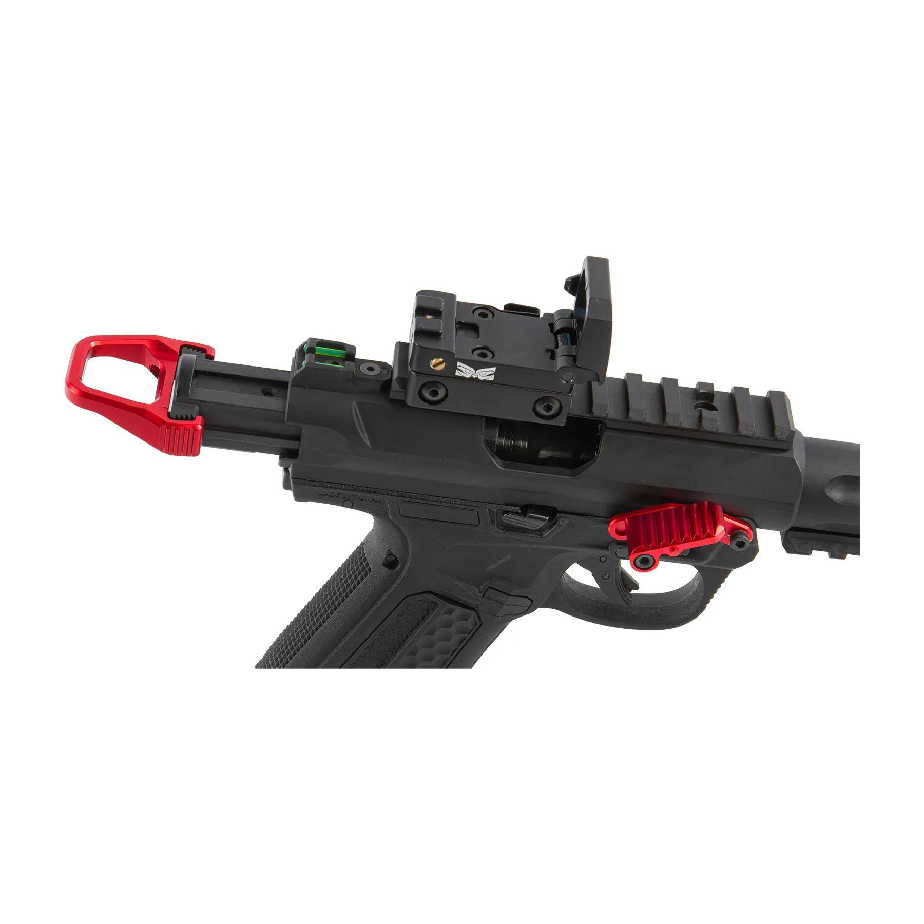 Prep my Airsoft - AAP-01 Assassin, V2 Black & Red Prep my Airsoft - AAP-01 Assassin, V2 Black & Red