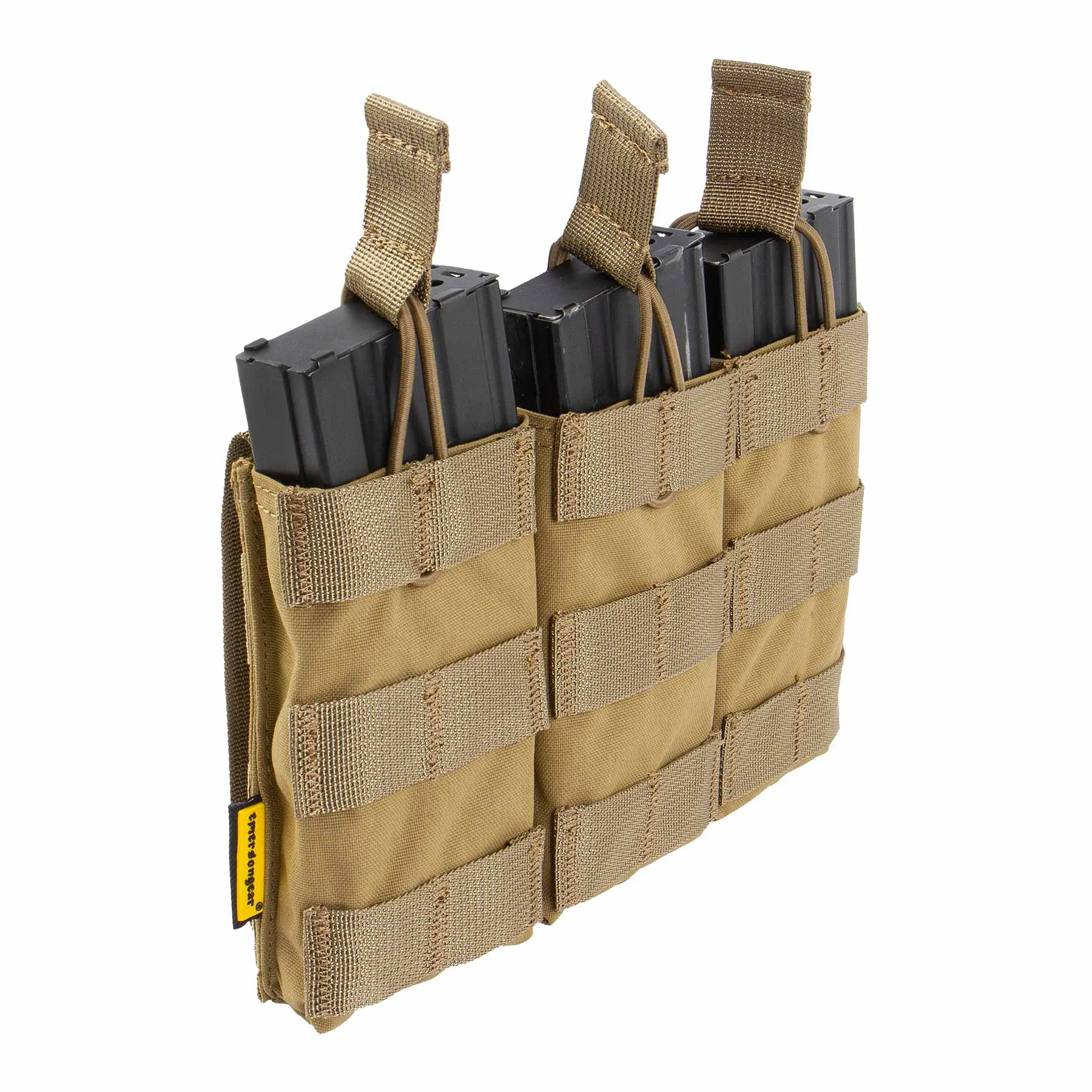 Open Triple Mag Pouch, Coyote Brown