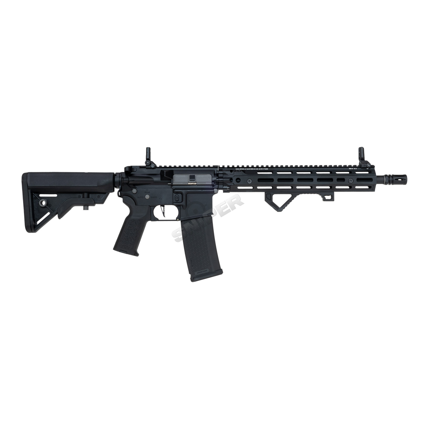 Specna Arms SA-E28 14,5" RIS III Edge w/ HAL ETU, Black