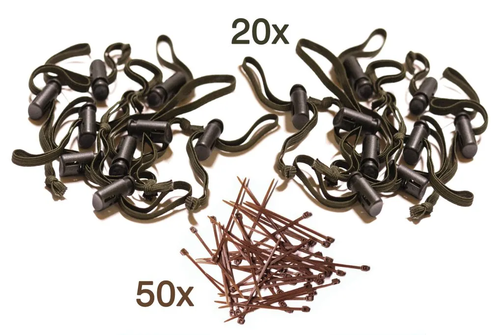 Vegetation Straps Tarnmaterial Camo Pack Vegetation Straps Tarnmaterial Camo Pack