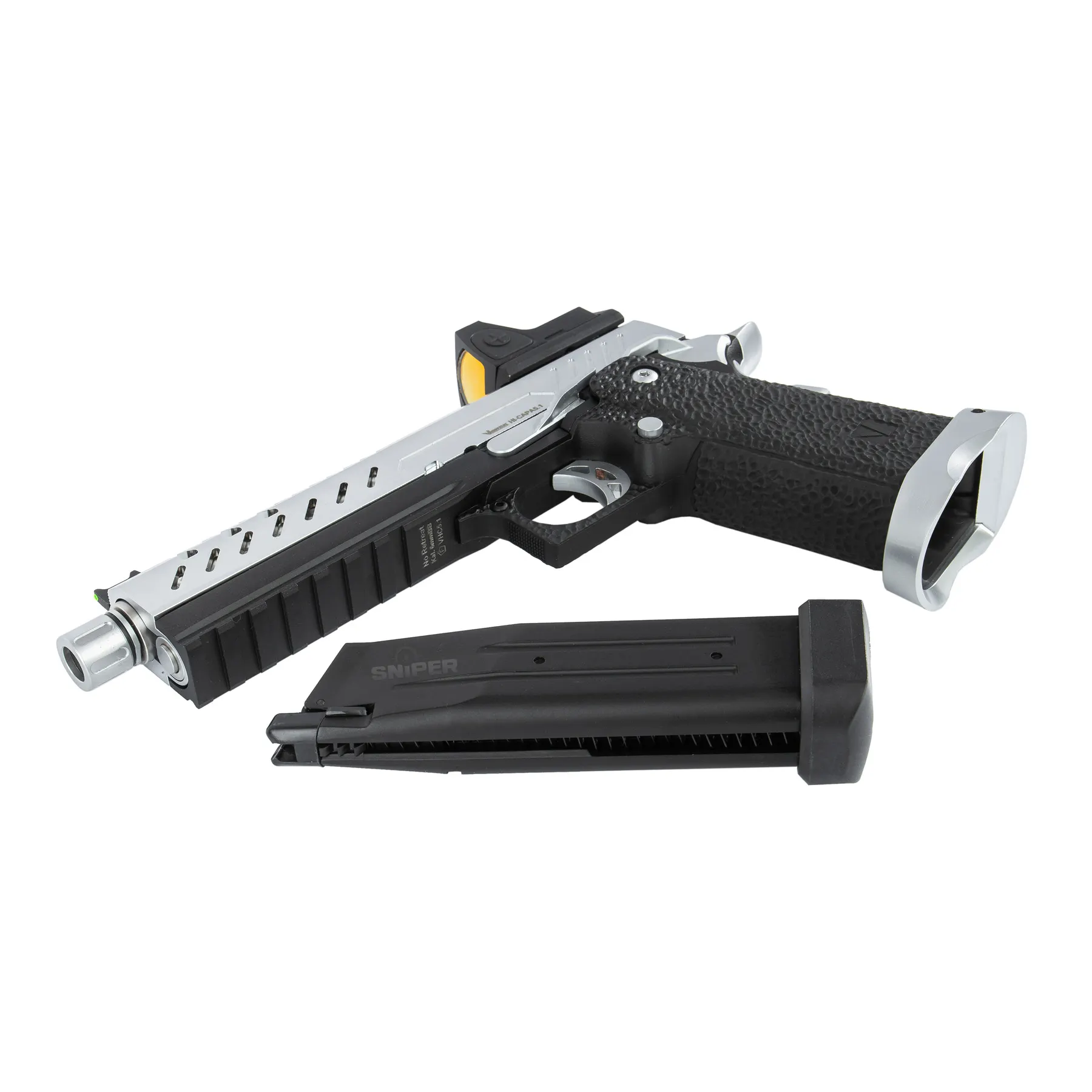 Vorsk Hi-Capa 5.1 BDS Chrome GBB Softair Pistole