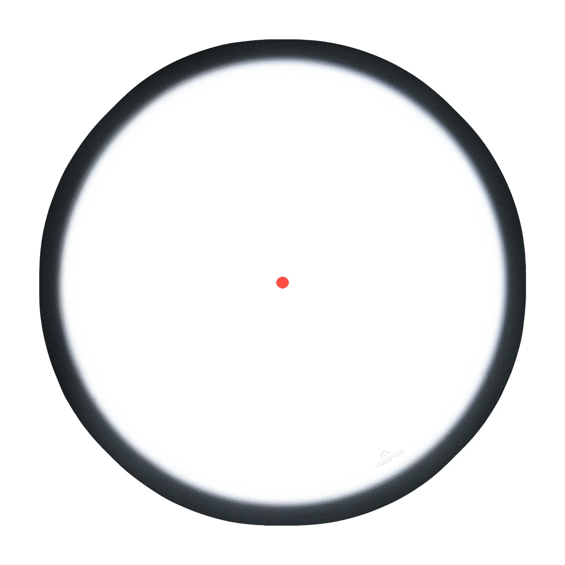 Wolverine 1x23 CSR LQD Red Dot Visier, Black