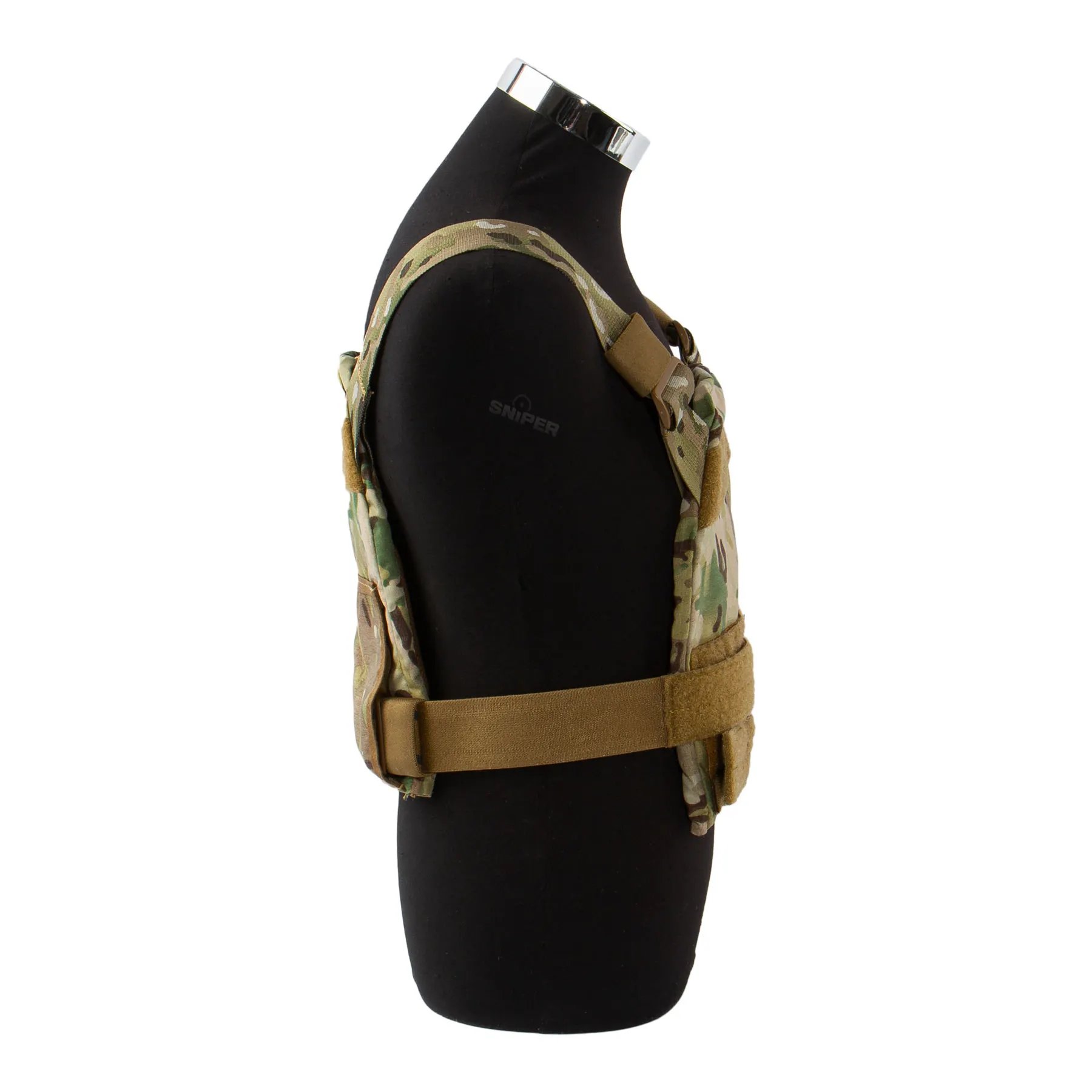 SPC Slick Plattenträger, Multicam